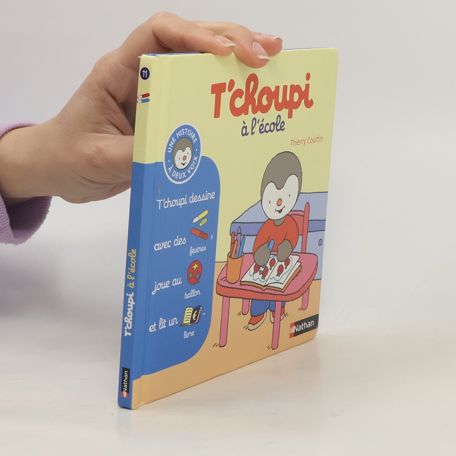 Thierry Courtin T'choupi à l'école