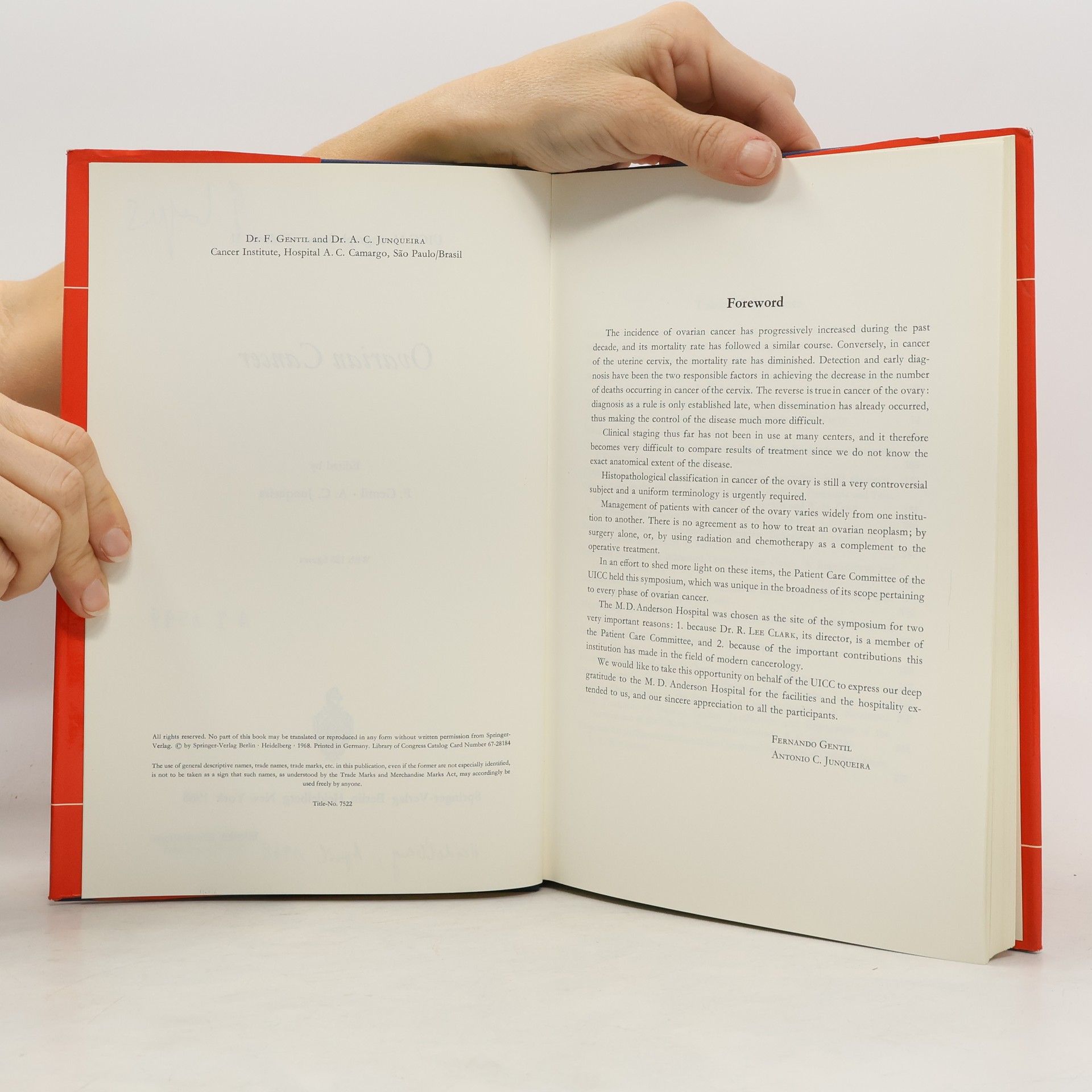 Autores varios Ovarian Cancer