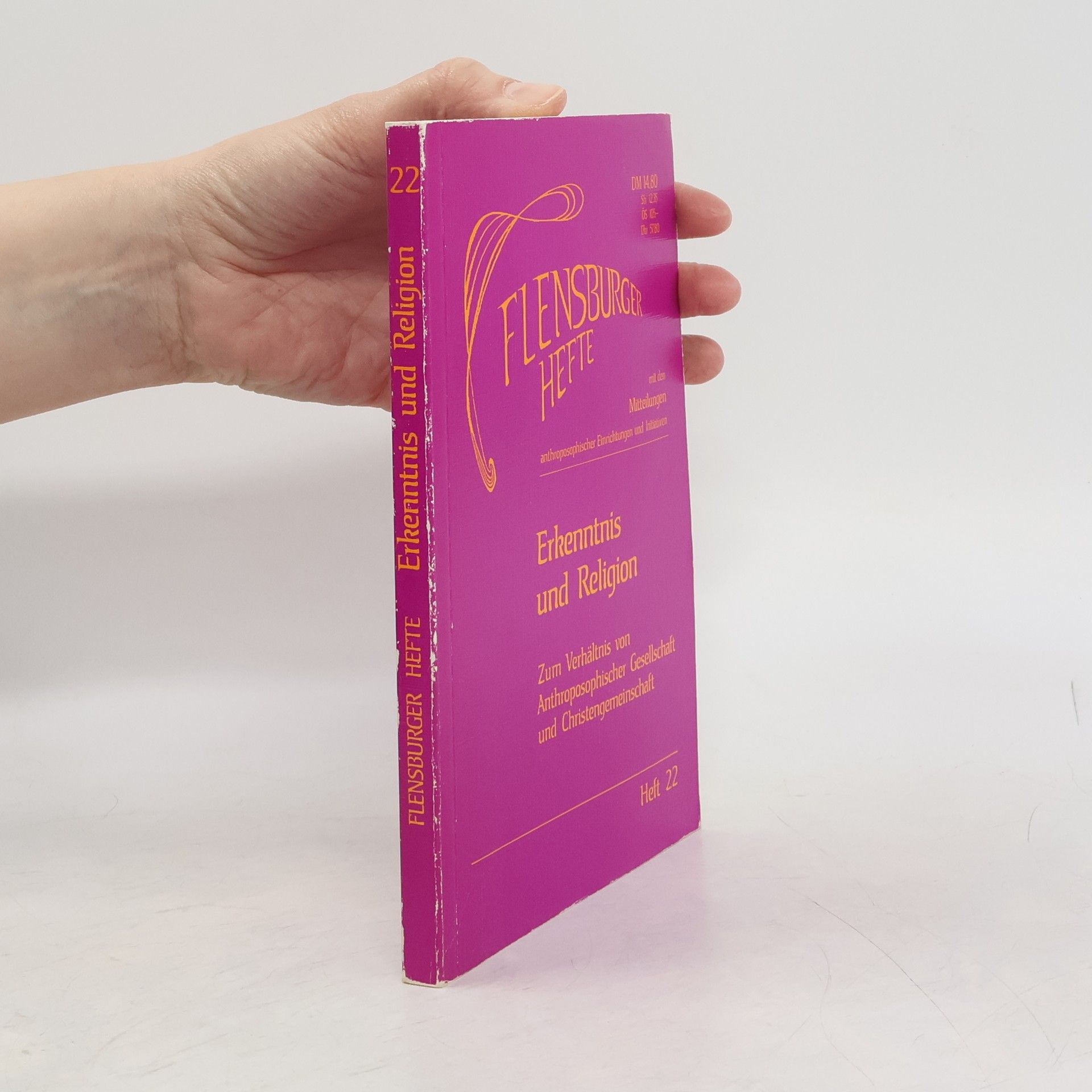 Flensburger Hefte - 22: Erkenntnis und Religion