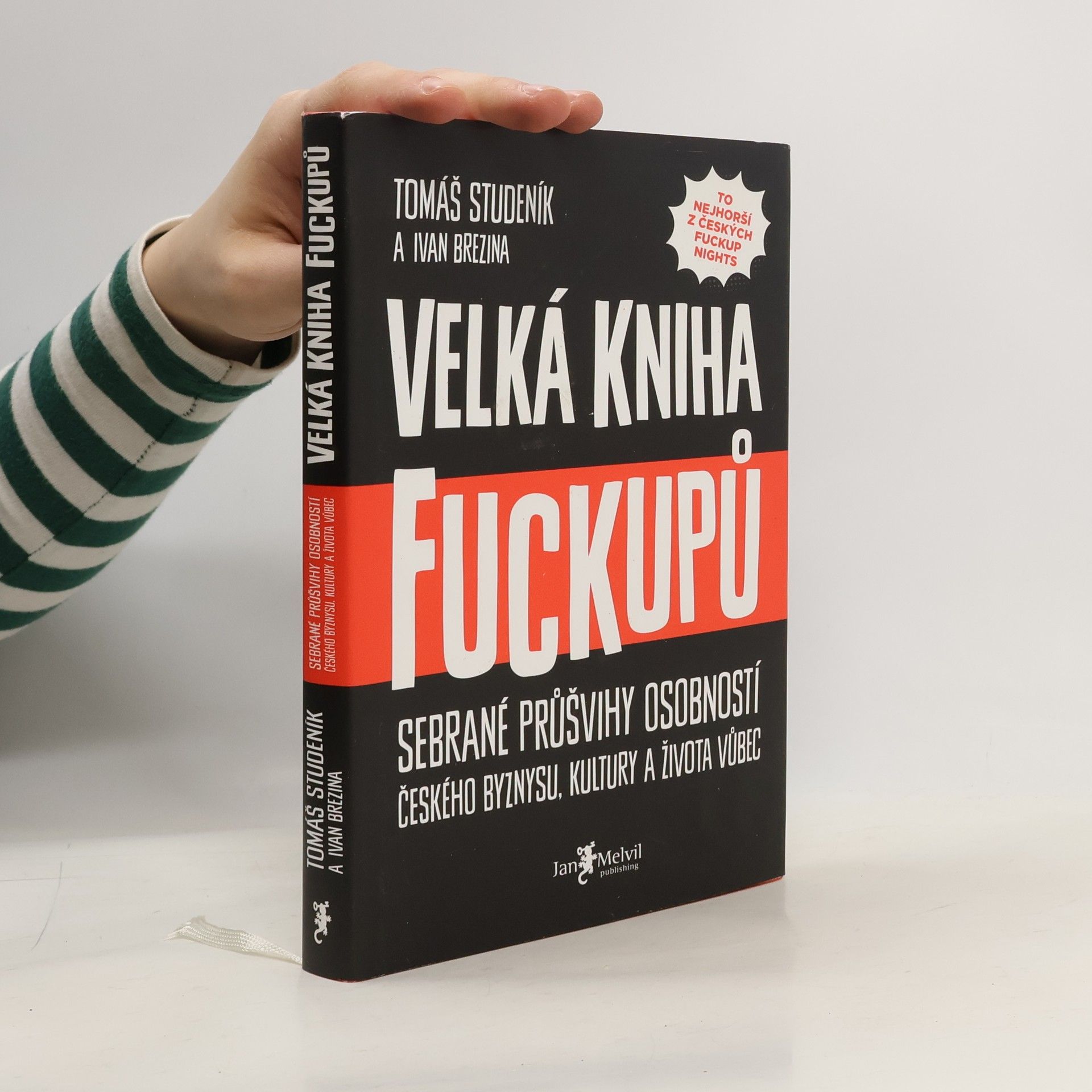 Tomáš Studeník Velká kniha fuckupů