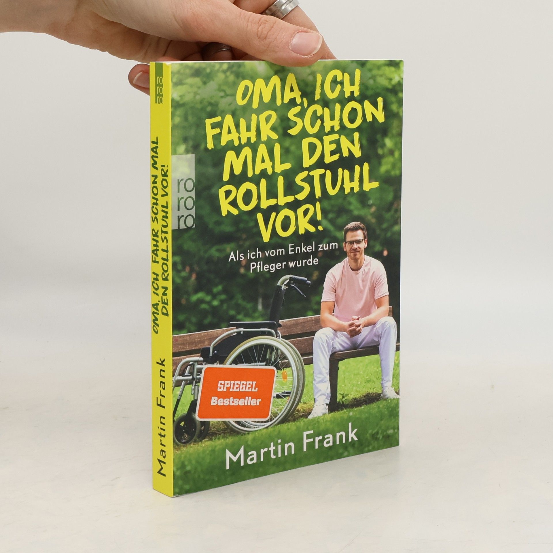 Frank-Martin Goos Oma, ich fahr schon mal den Rollstuhl vor!