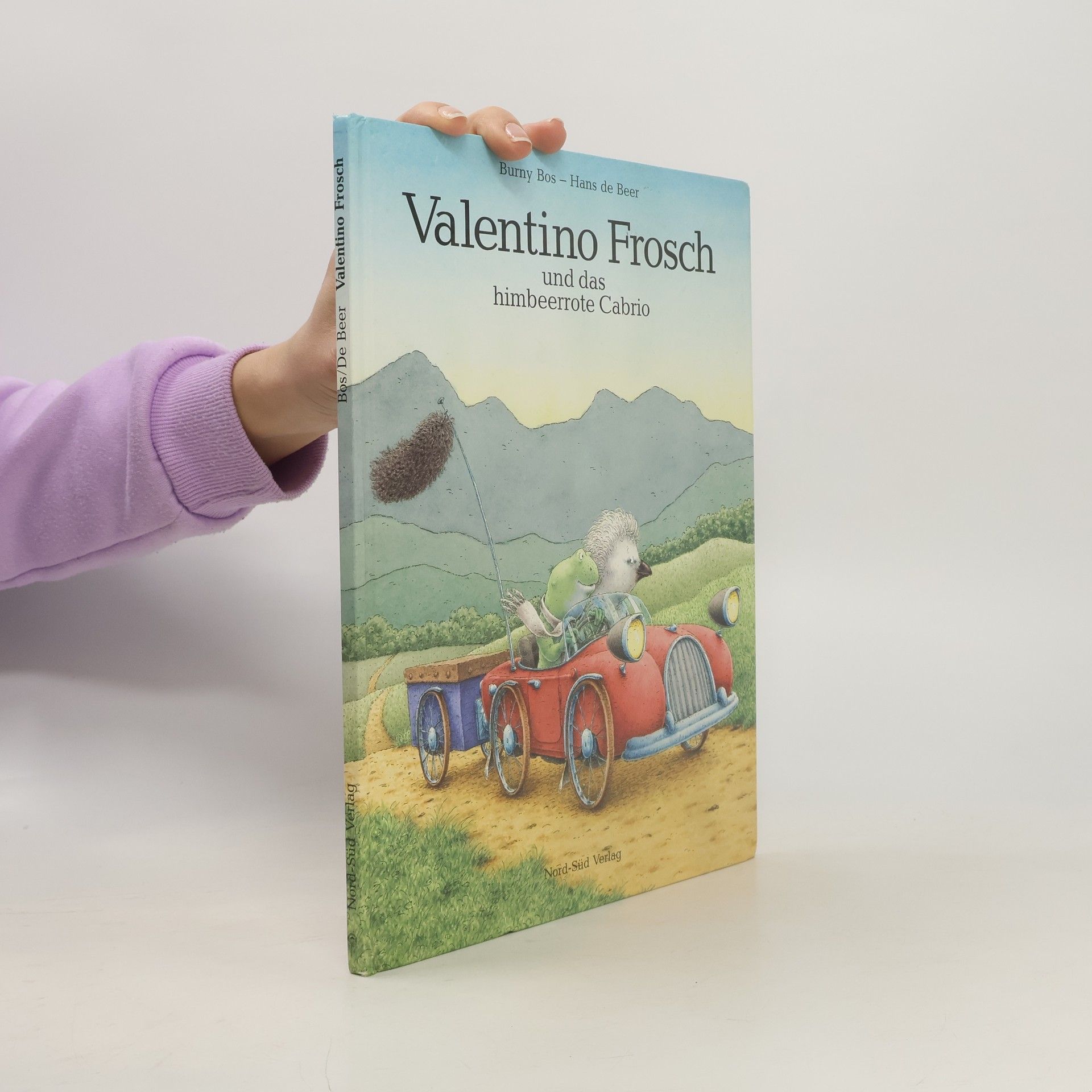 Burny Bos Valentino Frosch und das himbeerrote Cabrio