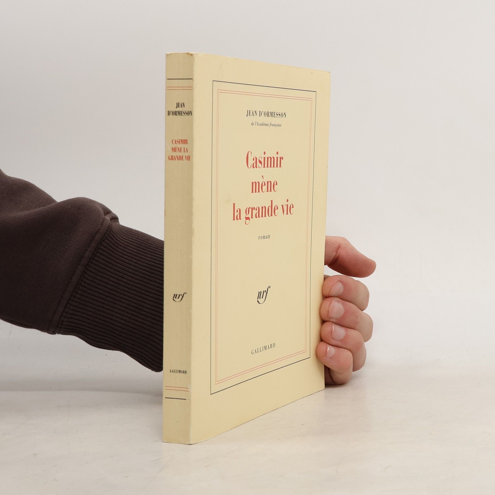 Jean d'Ormesson Casimir mène la grande vie