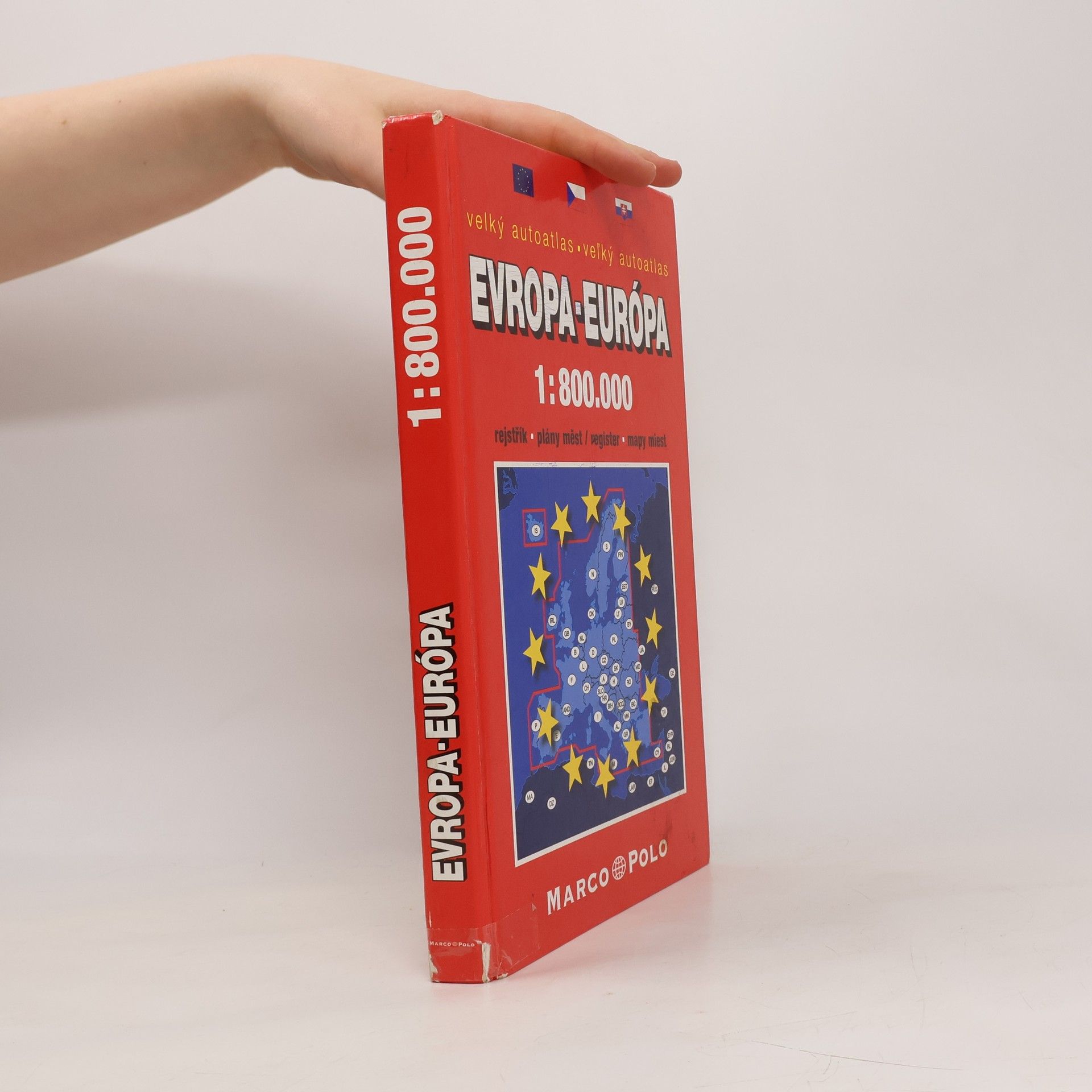 Autorenkollektiv Velký autoatlas: Evropa-Európa 1:800 000
