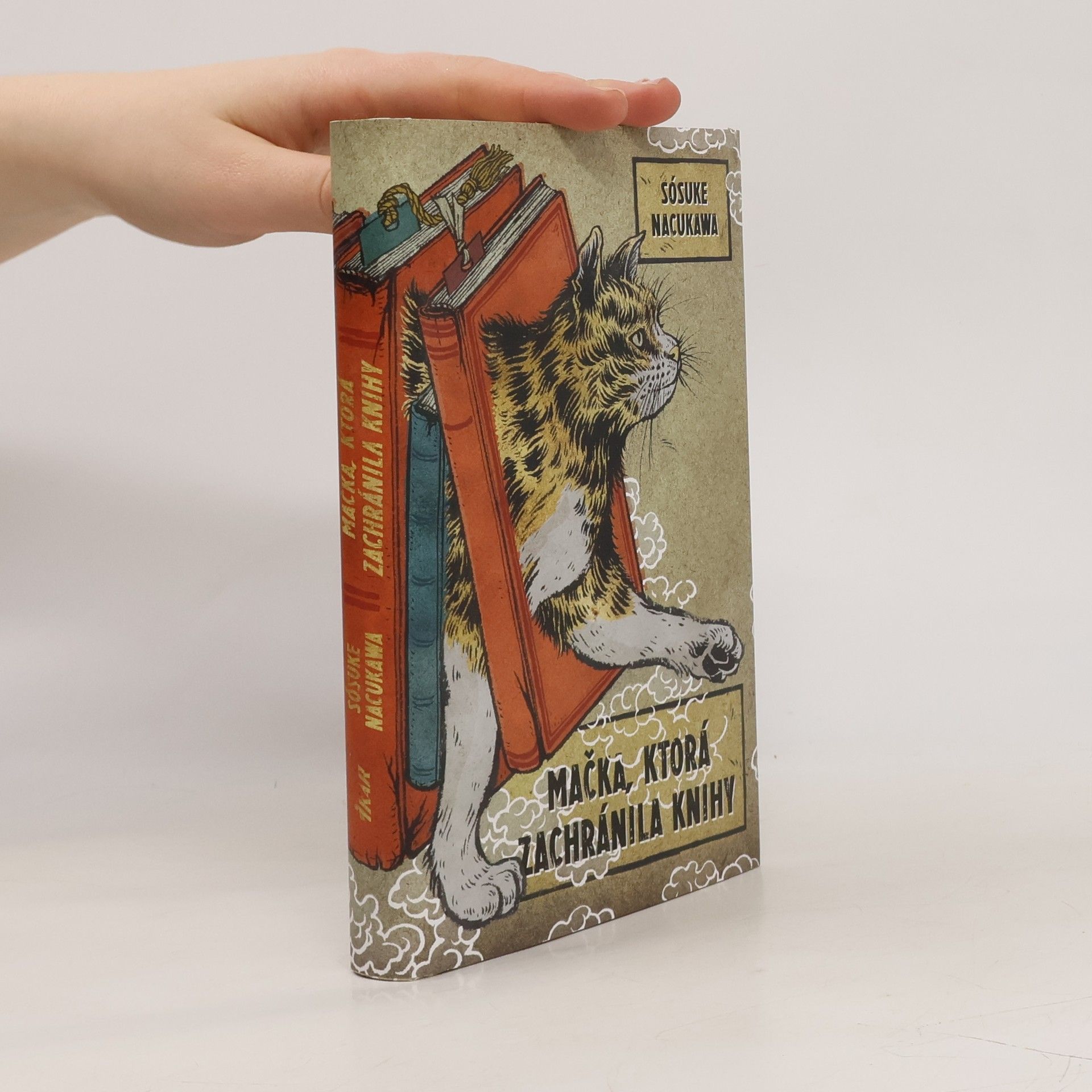 Sōsuke Natsukawa Mačka, ktorá zachránila knihy