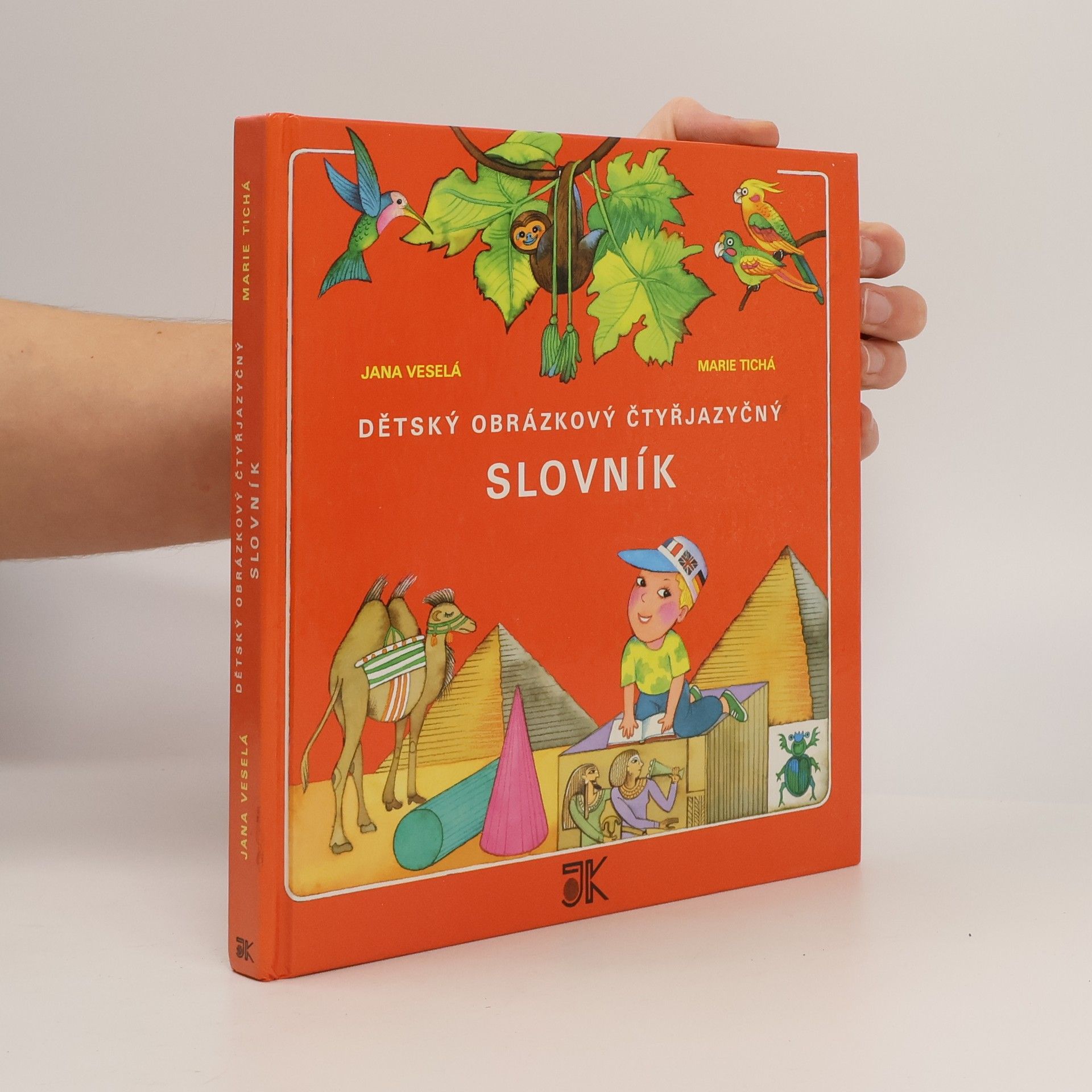 Marie Tichá Dětský obrázkový čtyřjazyčný slovník