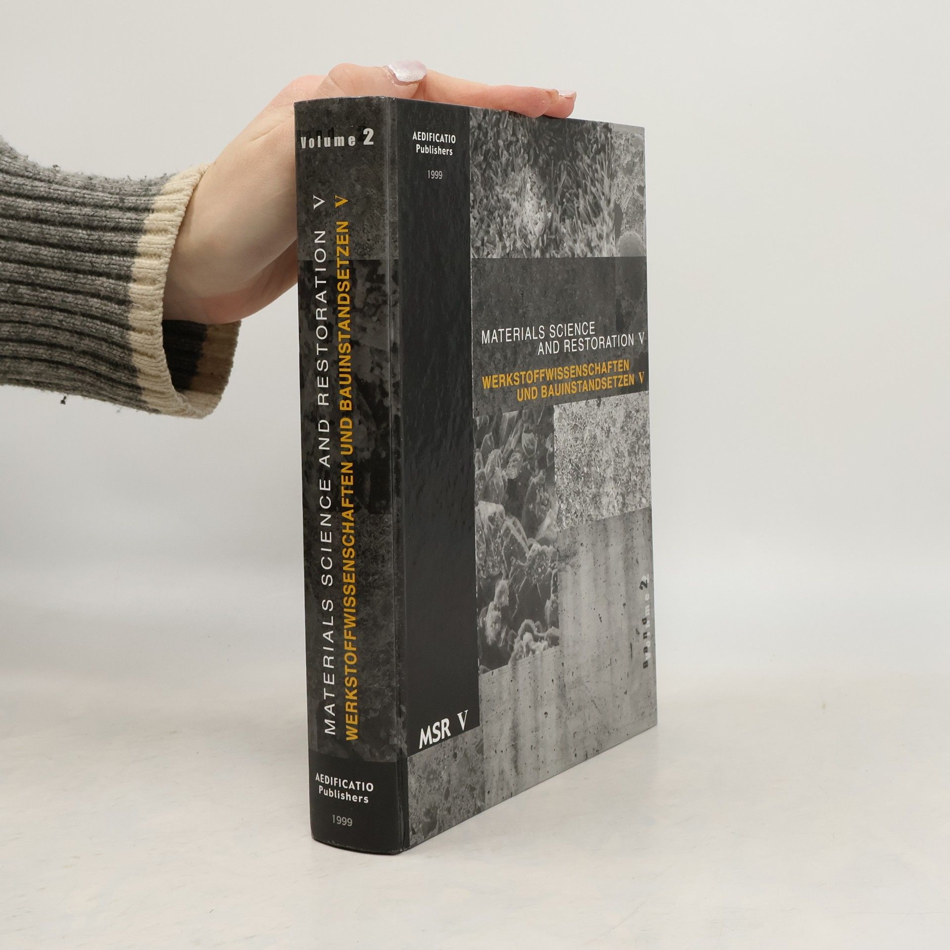 Folker H. Wittmann Materials Science and Restoration V / Werkstoffwissenschaften und Bauinstandsetzen V