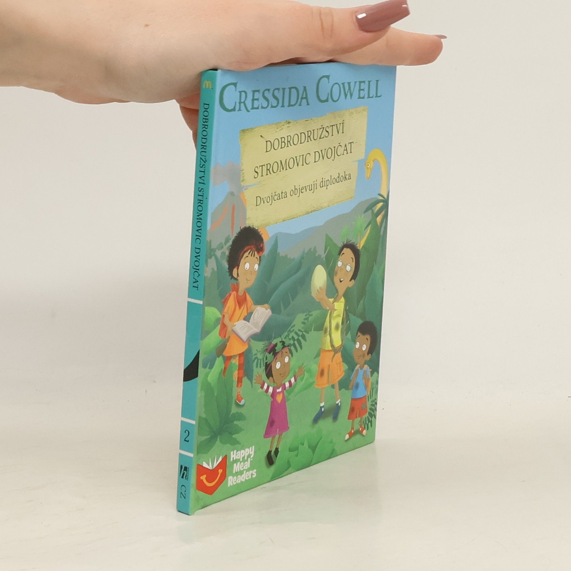 Cressida Cowell Dobrodružství Stromovic dvojčat. Dvojčata objevují diplodoka