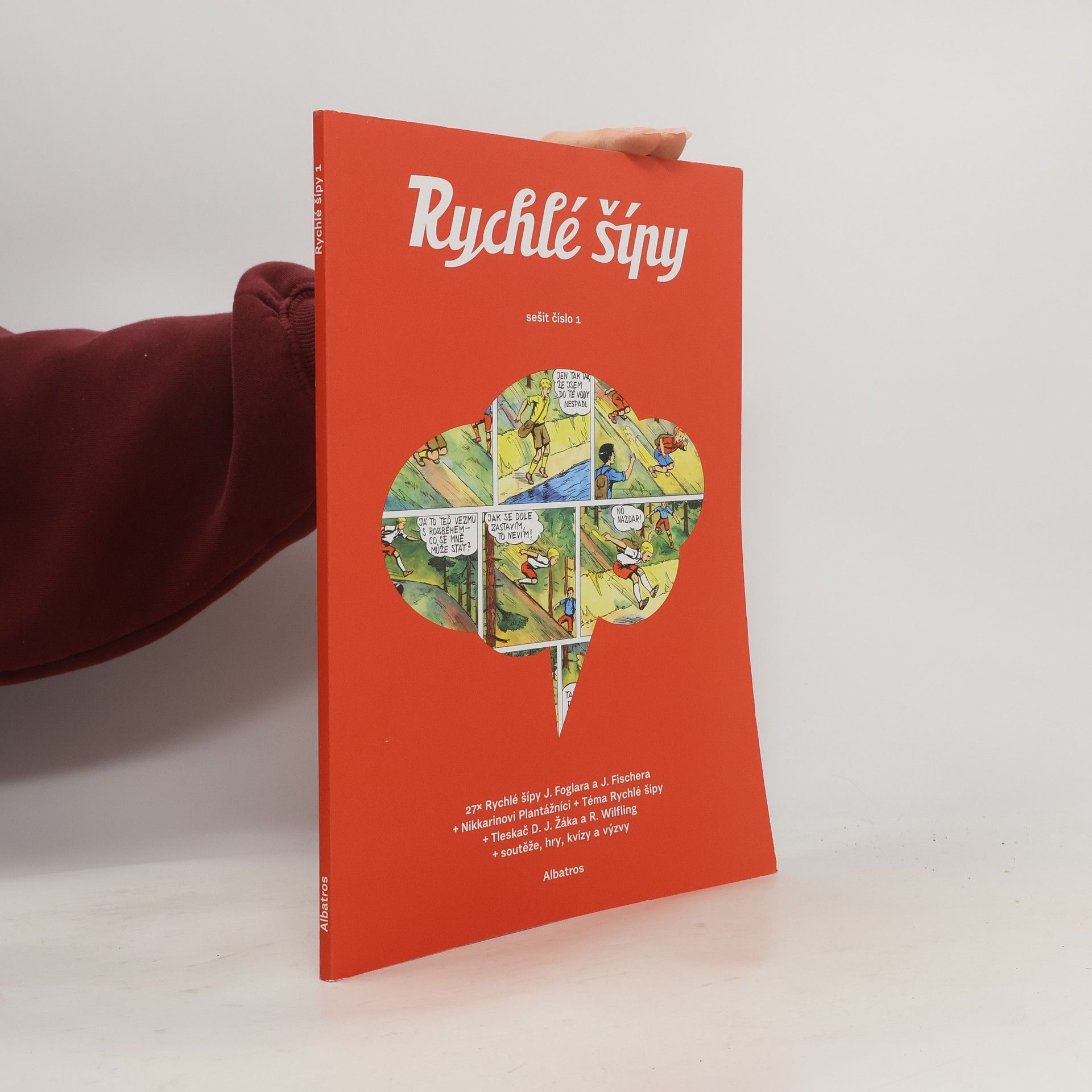 Jaroslav Foglar Rychlé šípy. Sešit číslo 1