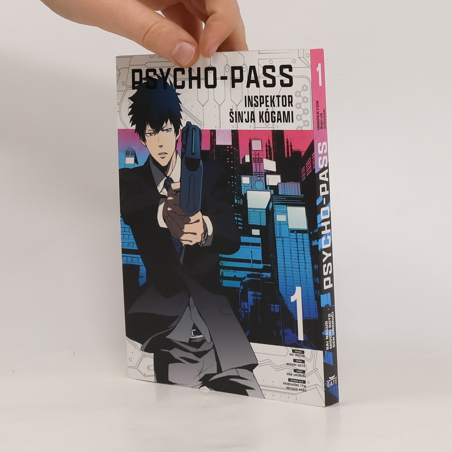 Midori Goto Psycho-pass 1. Inspektor Šin'ja Kógami
