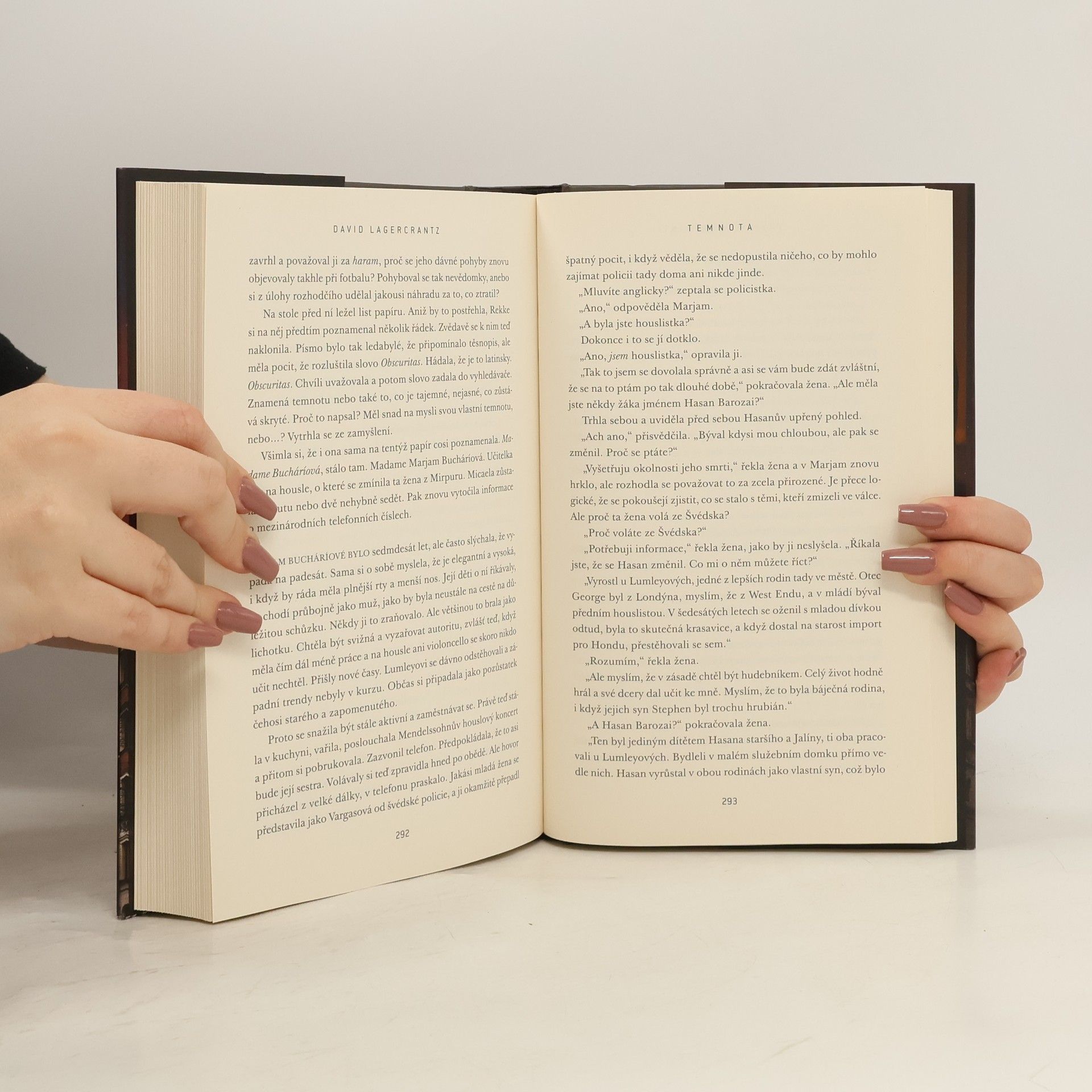 David Lagercrantz Temnota