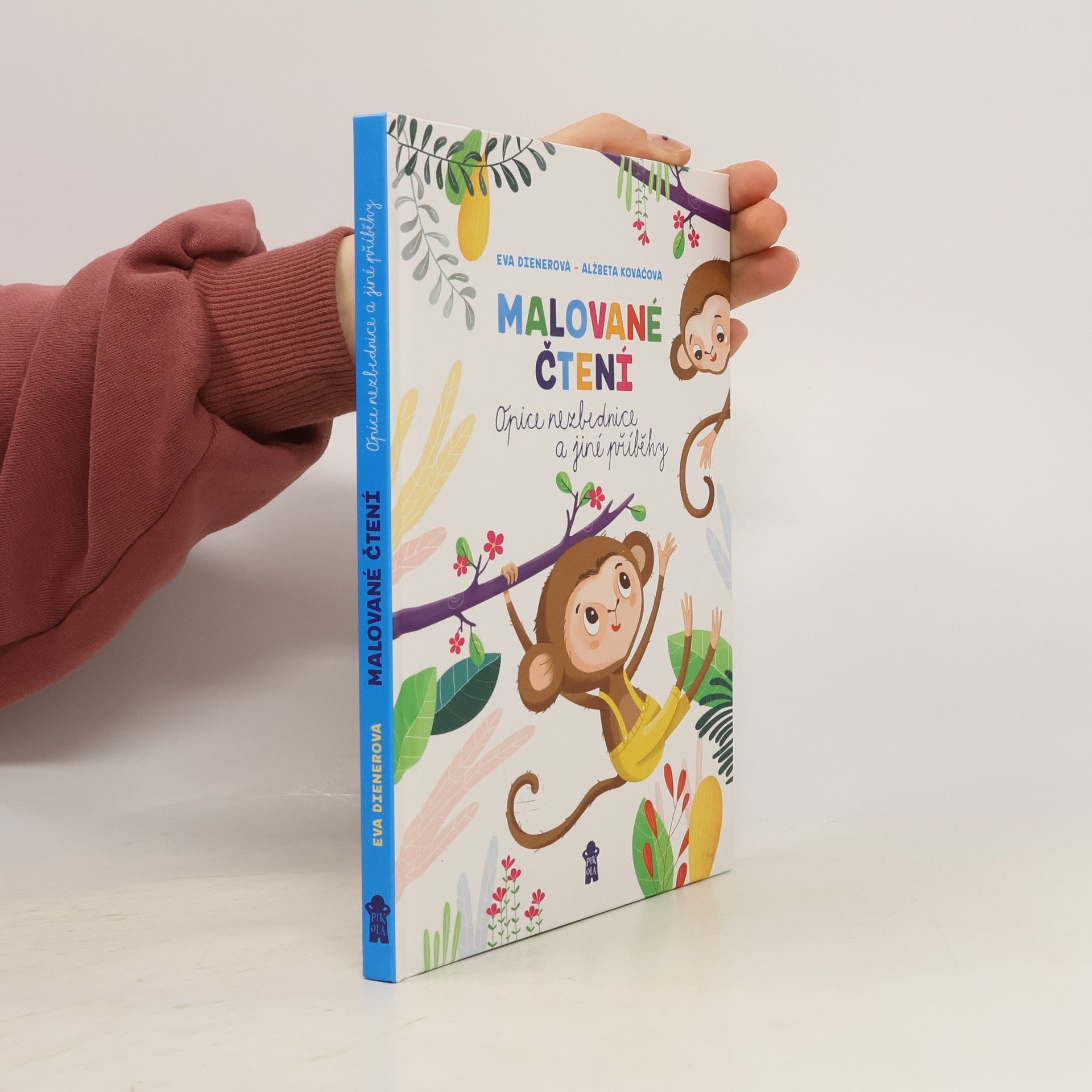 Eva Dienerová Malované čtení: Opice nezbednice a jiné příběhy