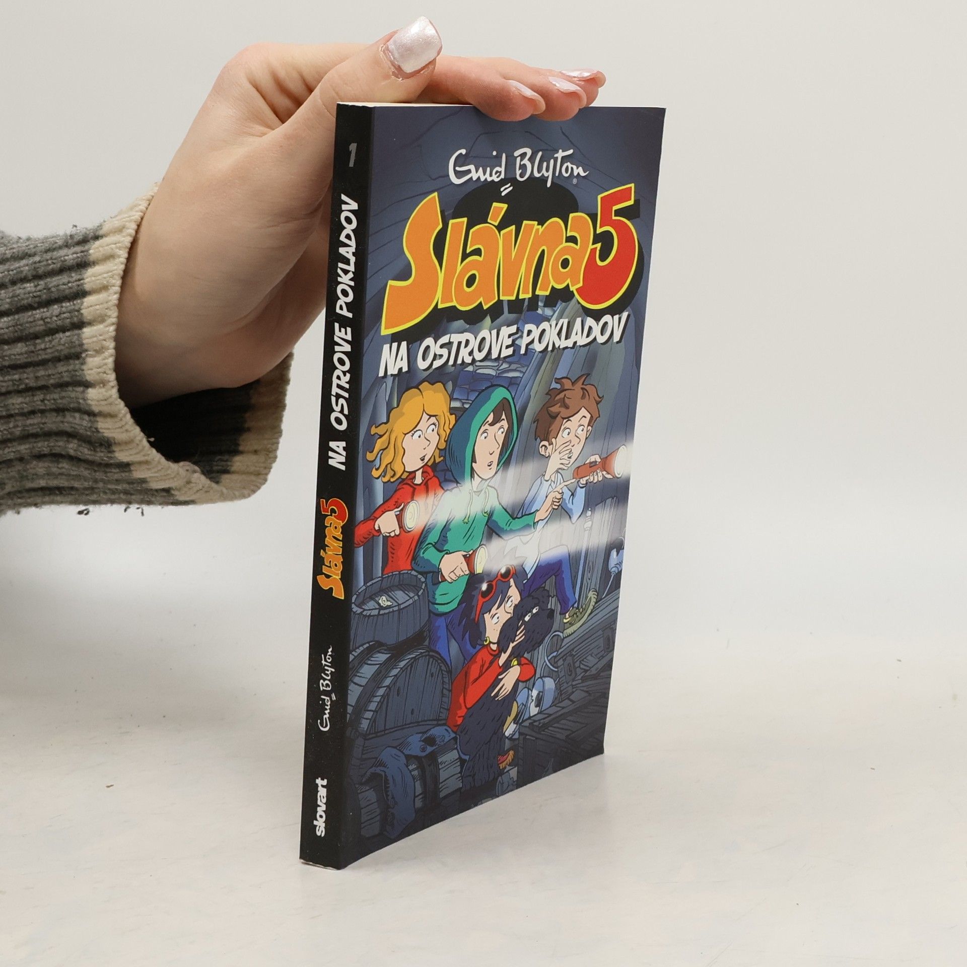 Enid Blyton Slávna 5 na ostrove pokladov