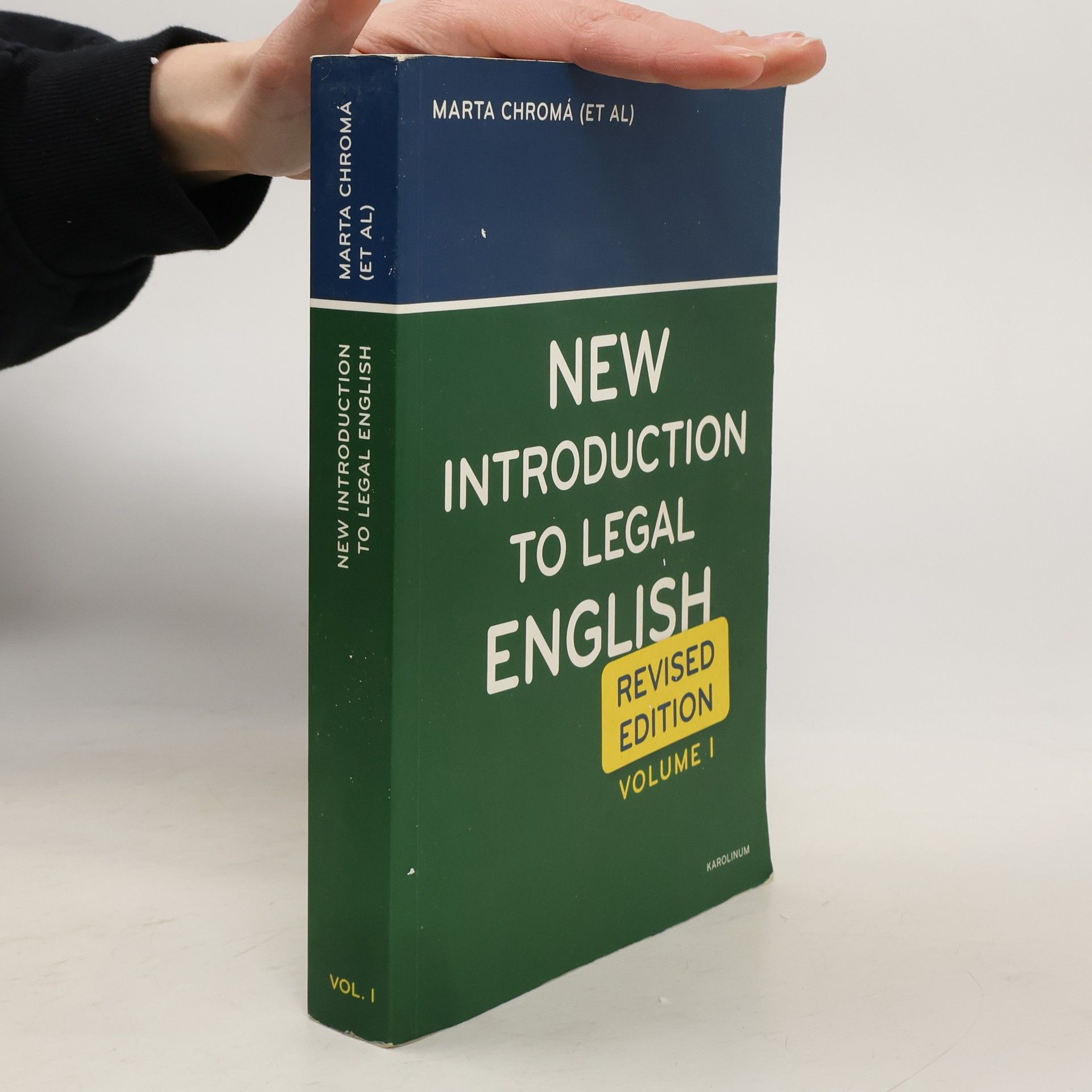 New introduction to legal English. Revised edition. Volume I