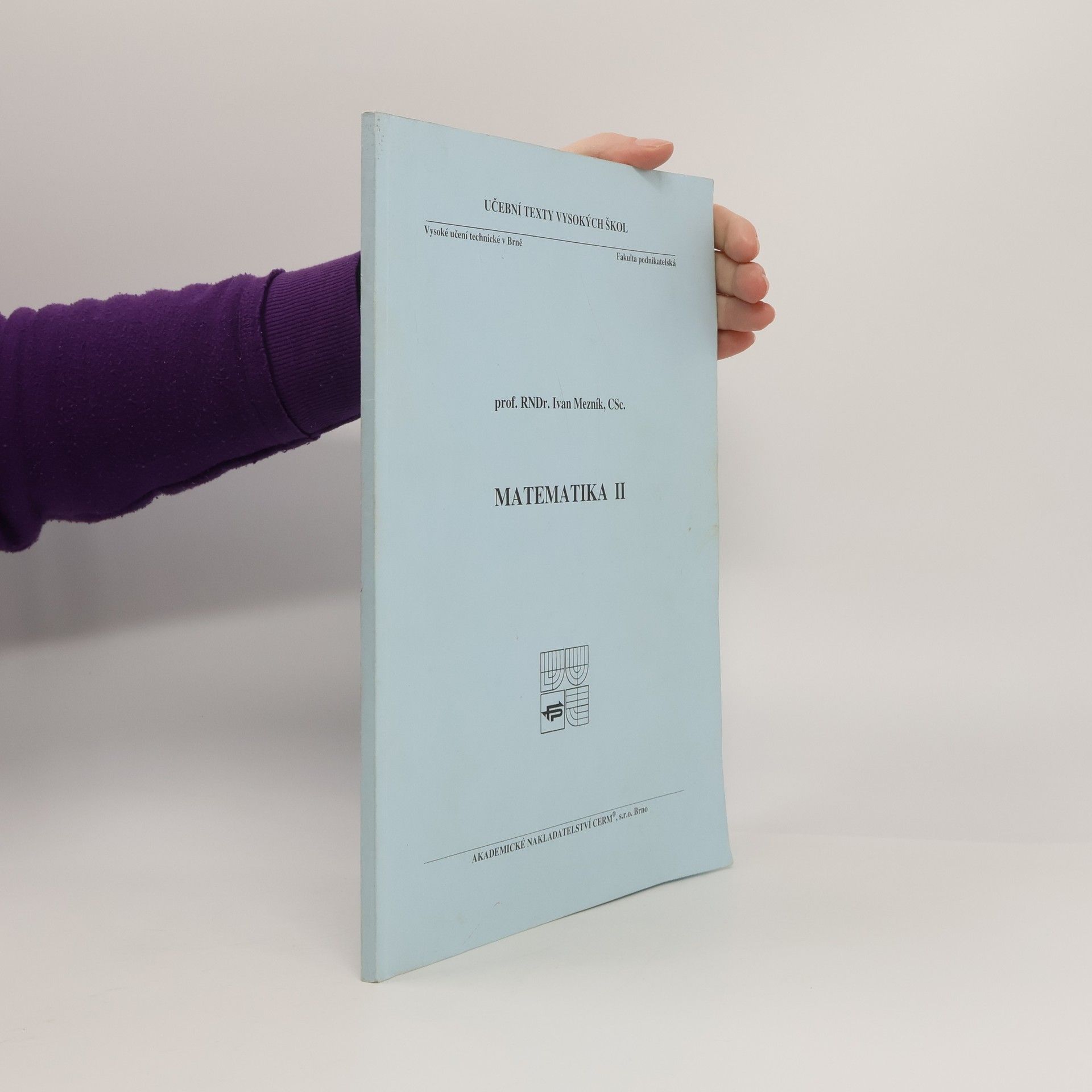 Ivan Mezník Matematika II