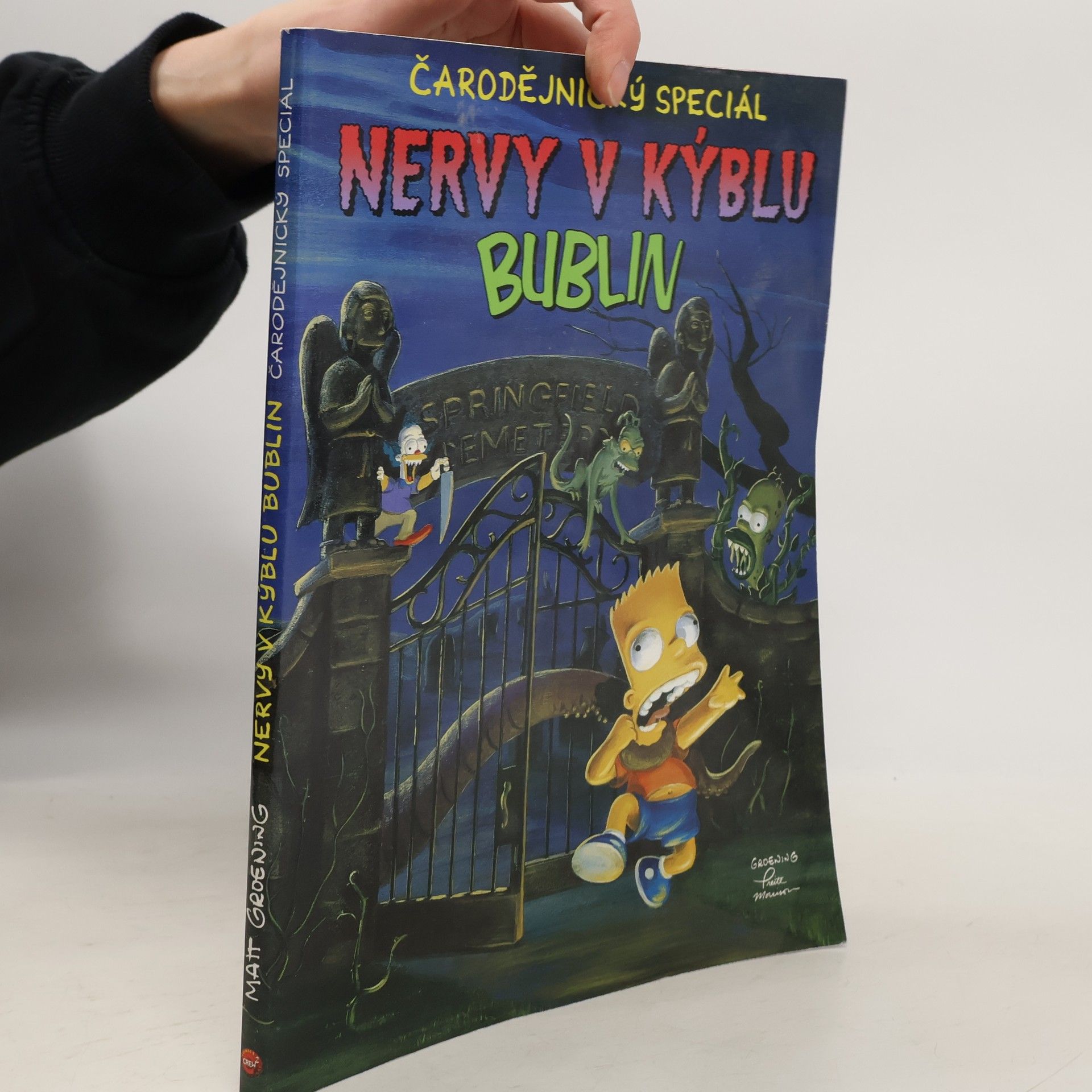 Matt Groening Nervy v kýblu bublin - čarodějnický speciál