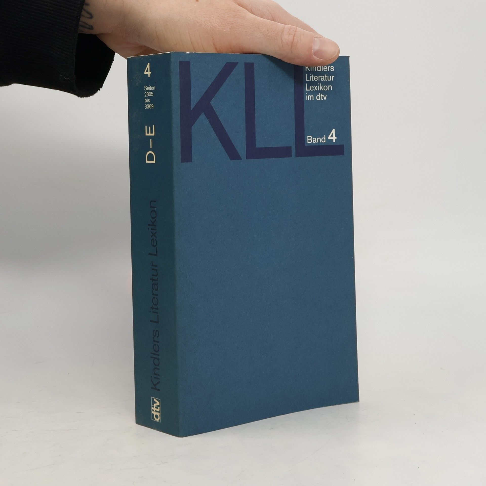 Kolektiv autorů Kindlers Literatur-Lexikon im dtv 4, D-E