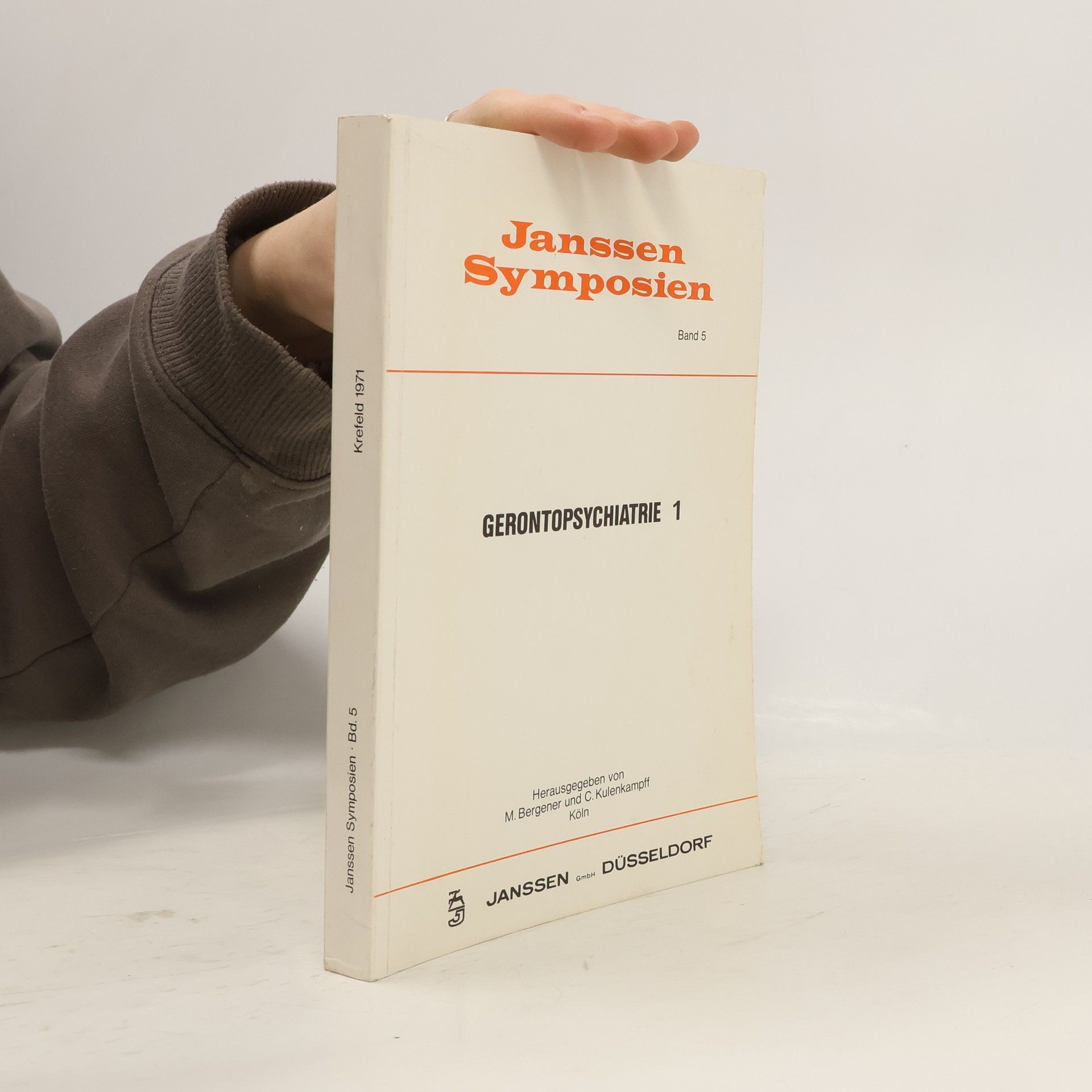 M. Bergener  Gerontopsychiatrie 1