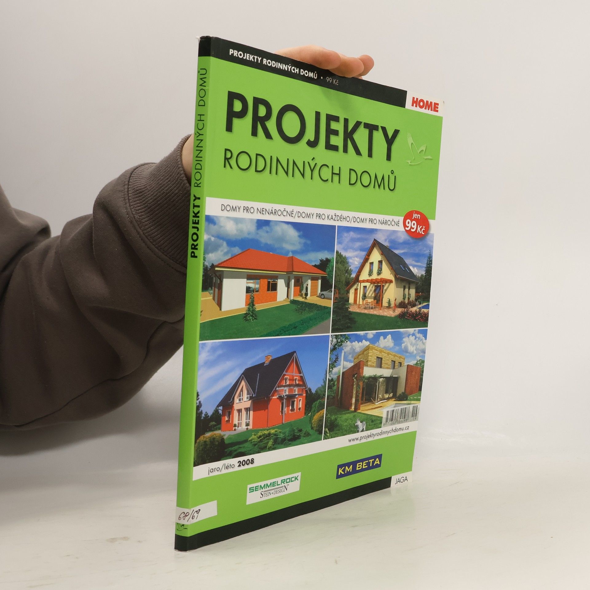 Various authors Projekty rodinných domů jaro/léto 2008