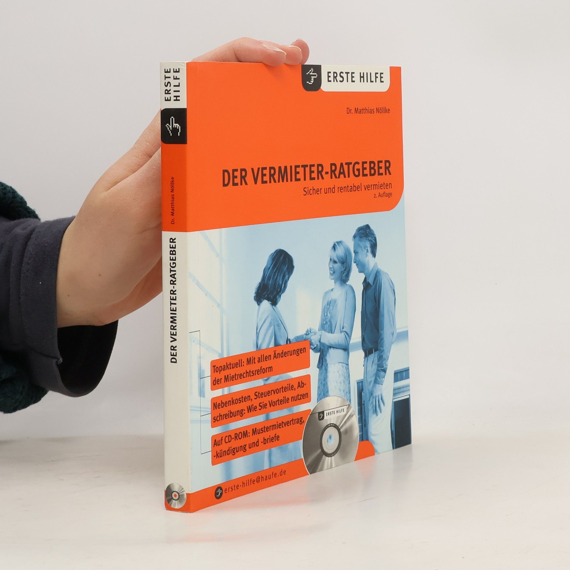 Dr. Matthias Nöllke Erste Hilfe: Der Vermieter-Ratgeber
