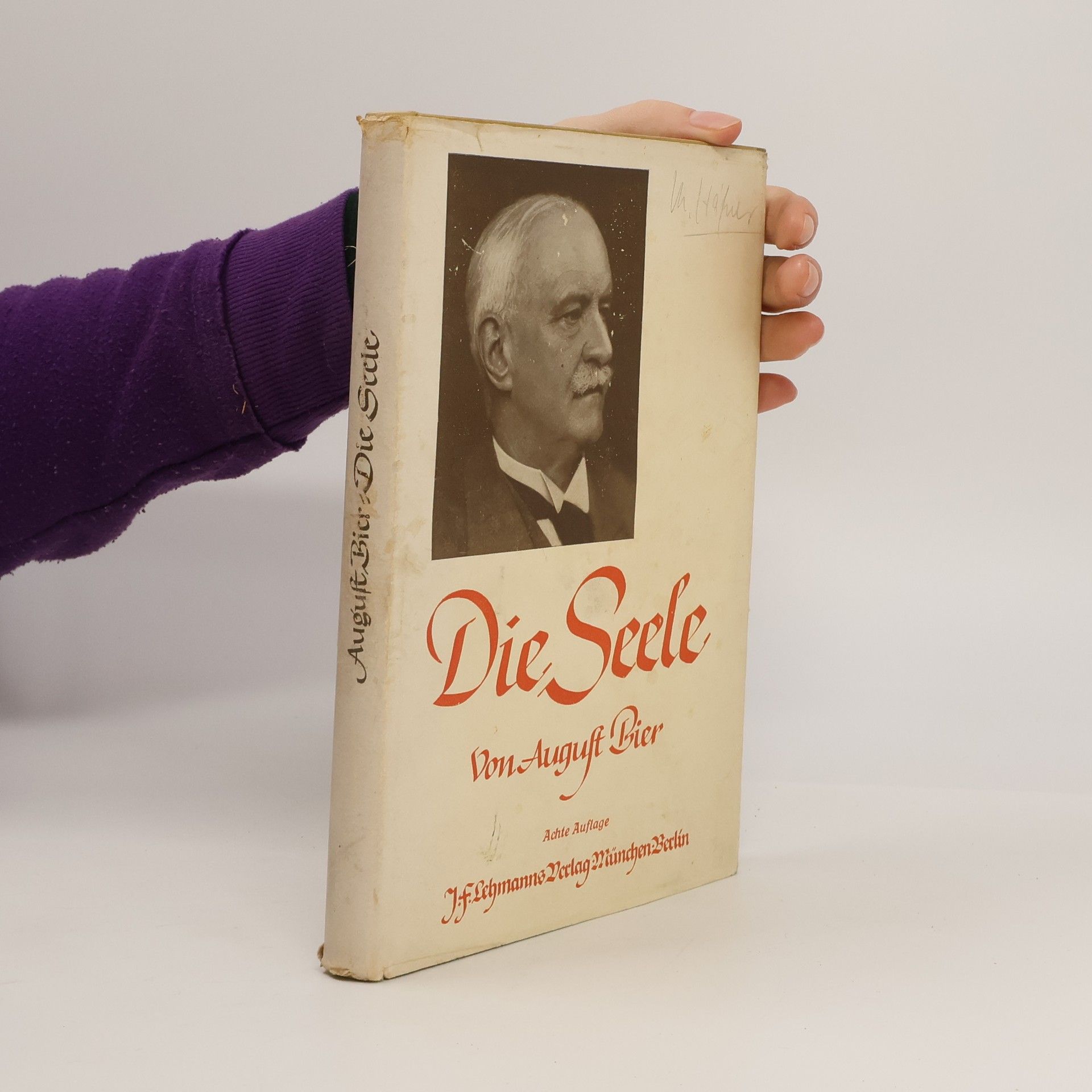August Bier Die Seele