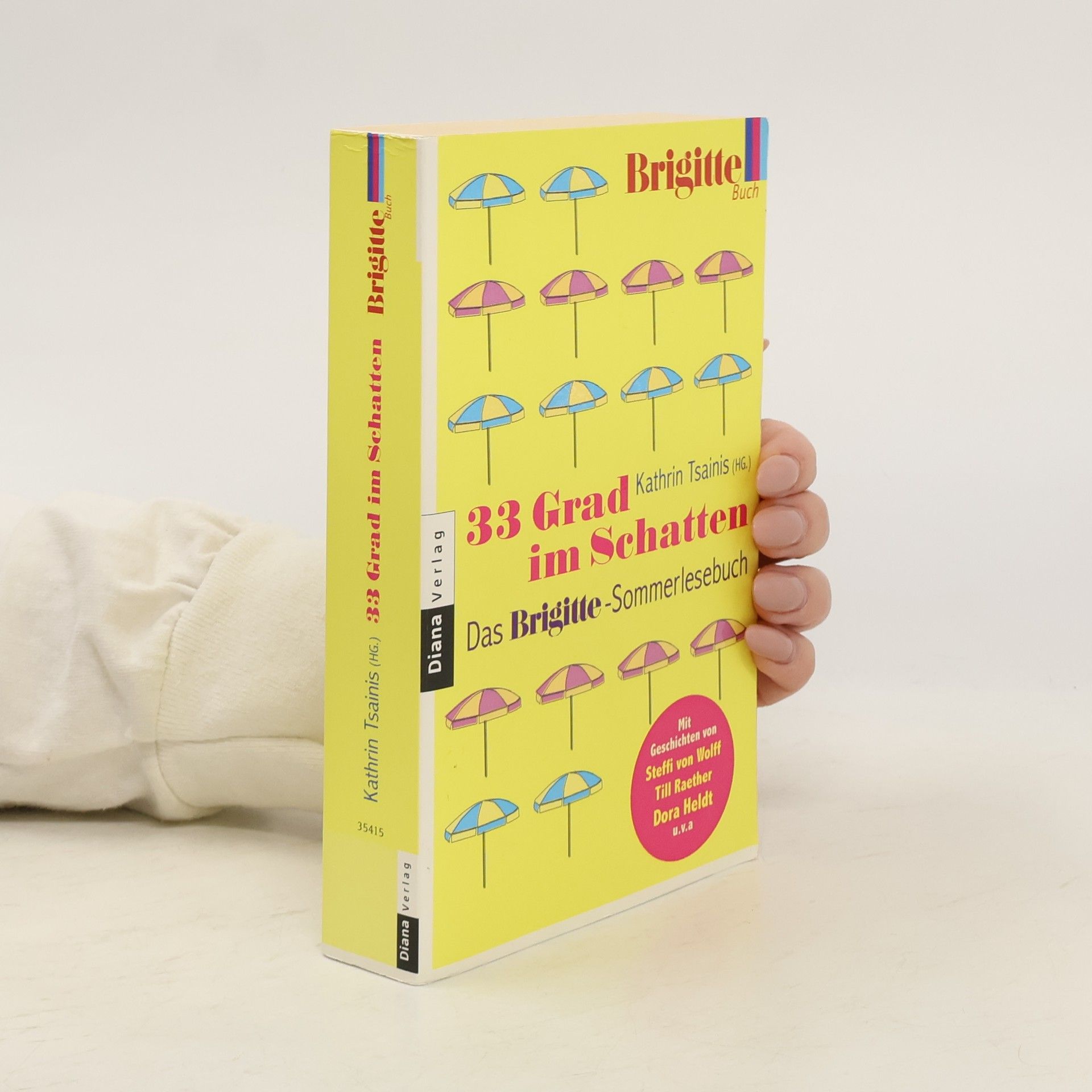 Kathrin Tsainis 33 Grad im Schatten: Das Brigitte-Sommerlesebuch