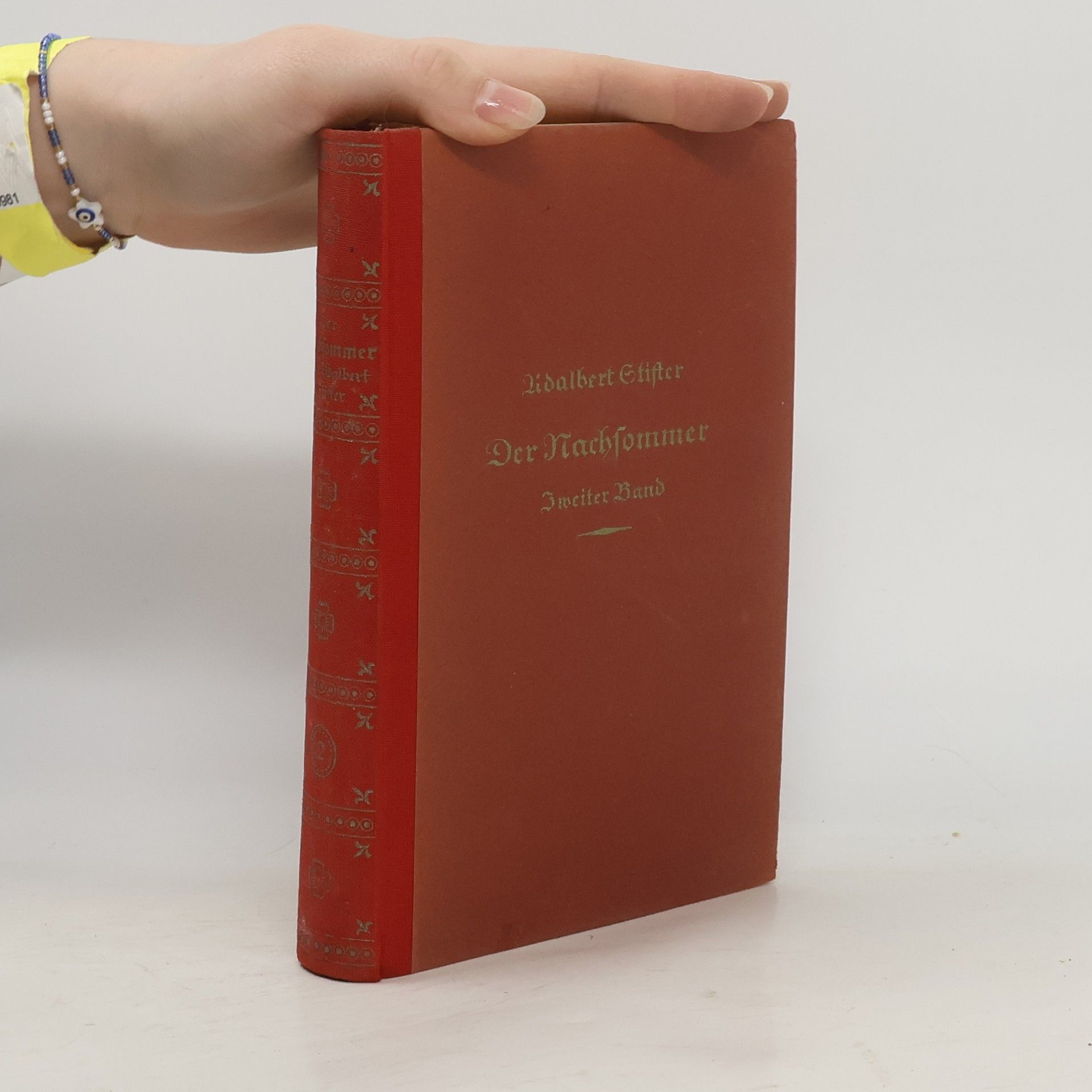 Adalbert Stifter Der Nachsommer. Eine Erzählung. Dritter Band