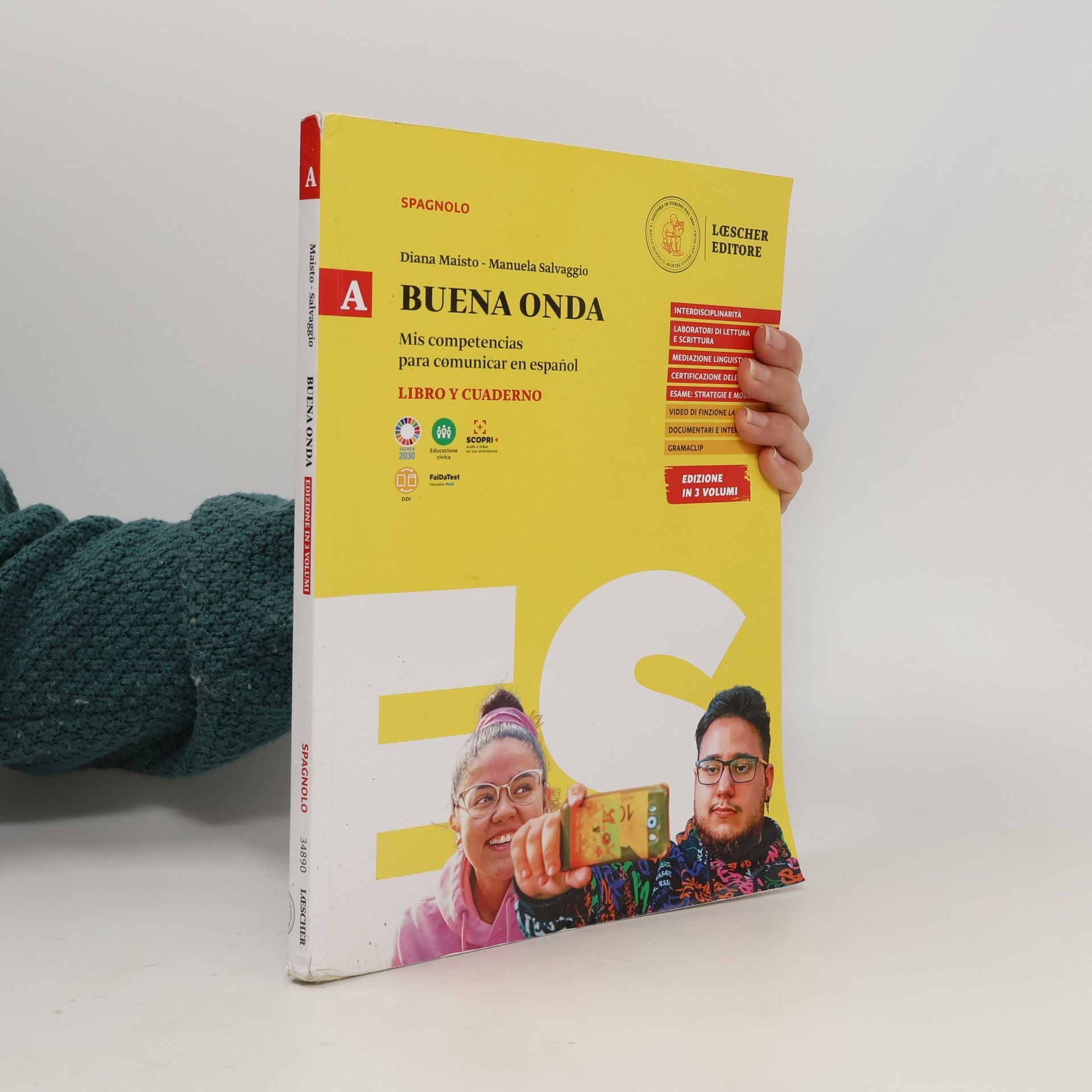 Diana Maisto Buena onda. Mis competencias para comunicar en español. Libro del alumno. Con cuaderno de ejercicios. Per le scuole superiori. Edizione in 3 volumi