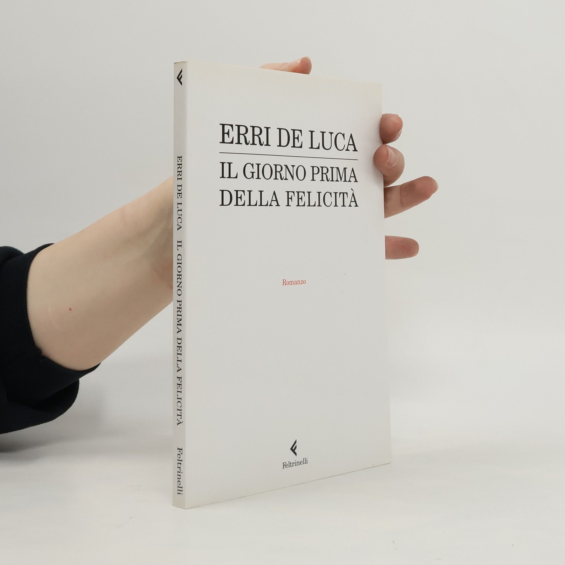 Erri De Luca Il giorno prima della felicità. Romanzo
