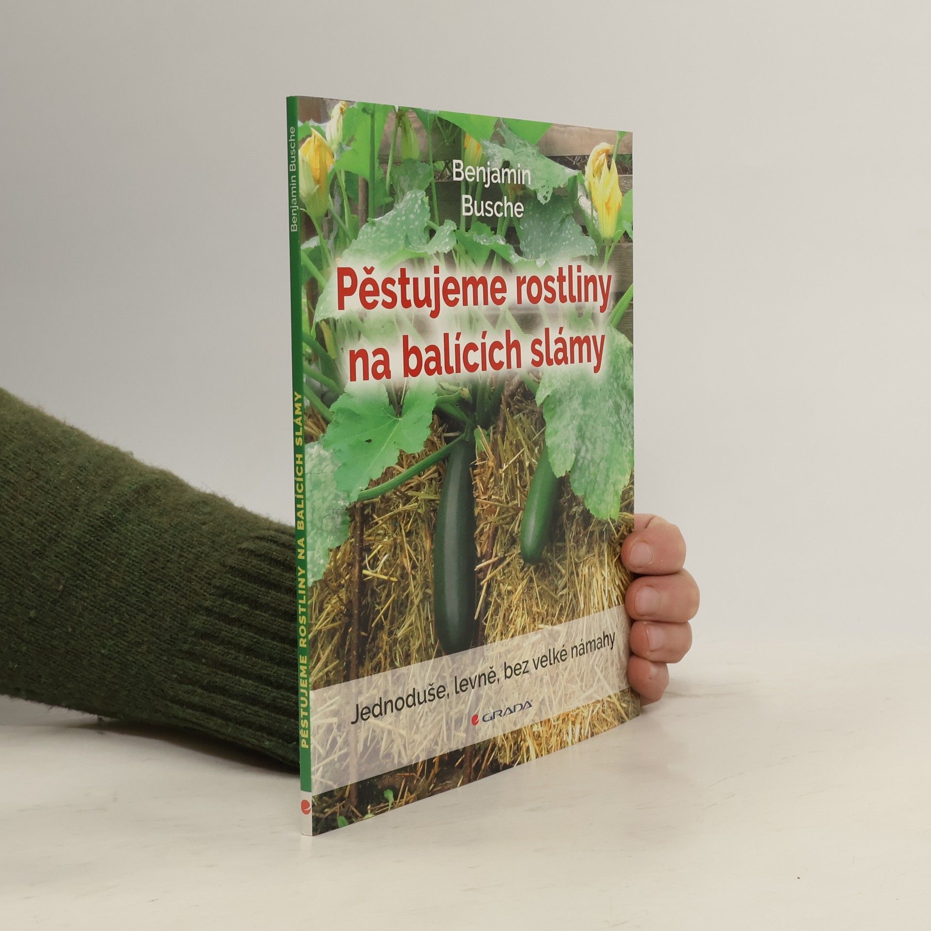 Benjamin Busche Pěstujeme rostliny na balících slámy