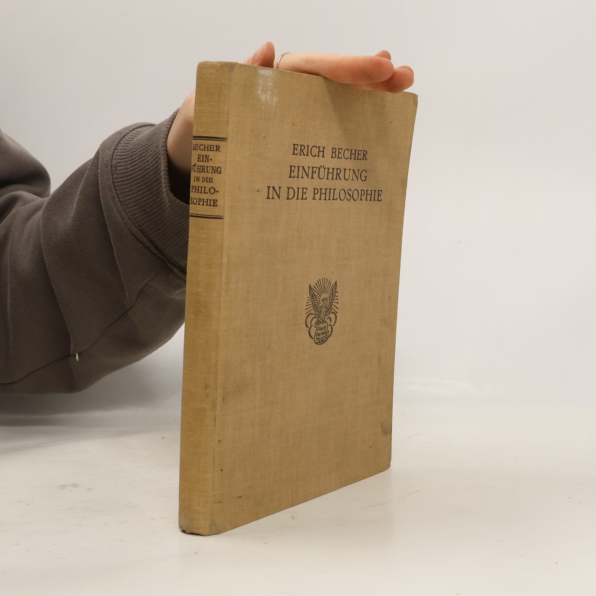 Erich Becher Einführung in die Philosophie