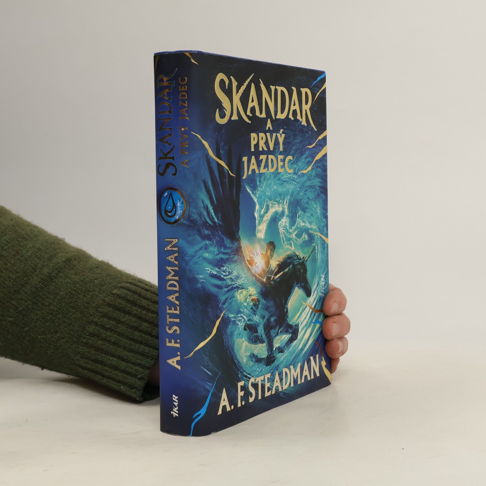 A. F. Steadman Skandar a prvý jazdec