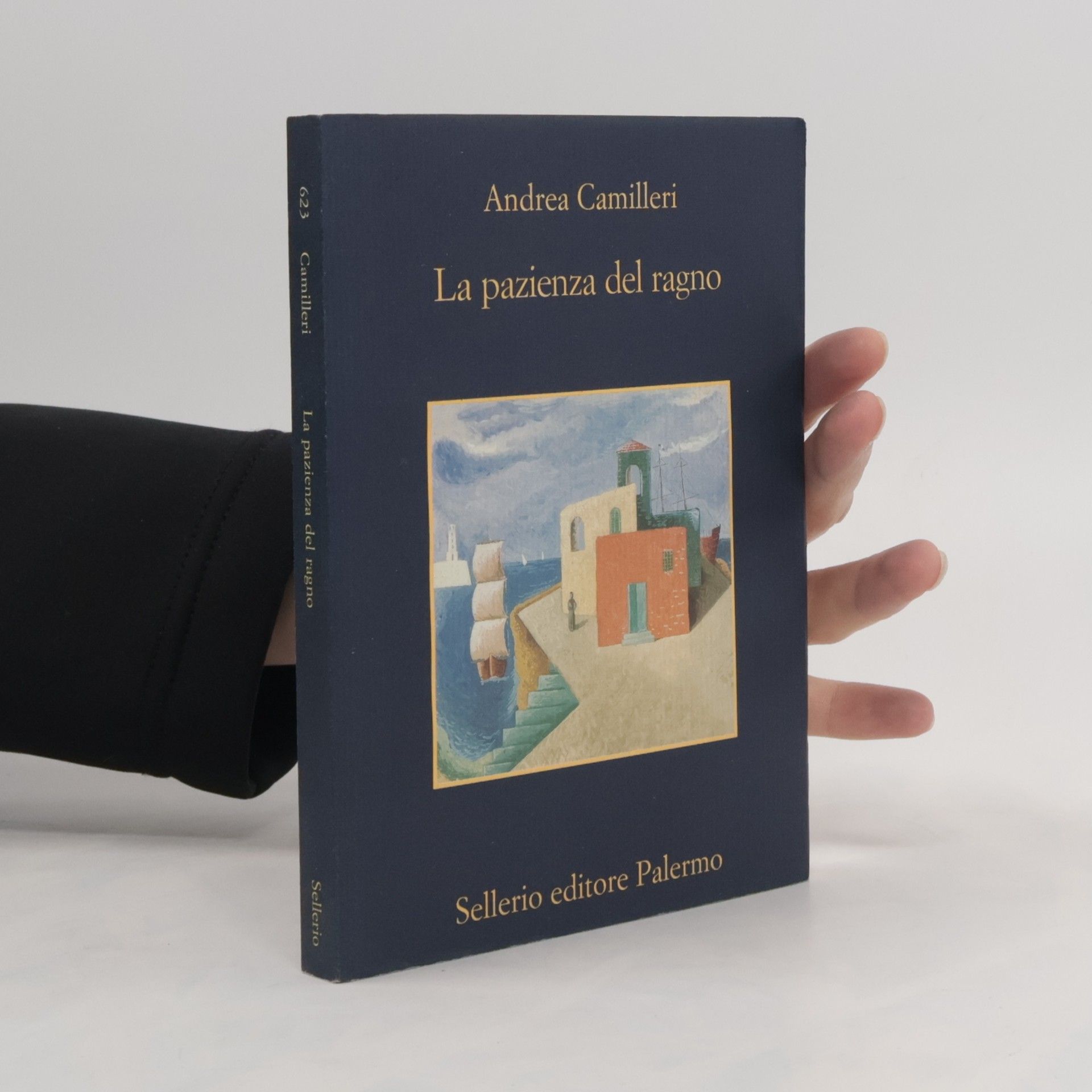 Andrea Camilleri La pazienza del ragno. Die Passion des stillen Rächers, italienische Ausgabe