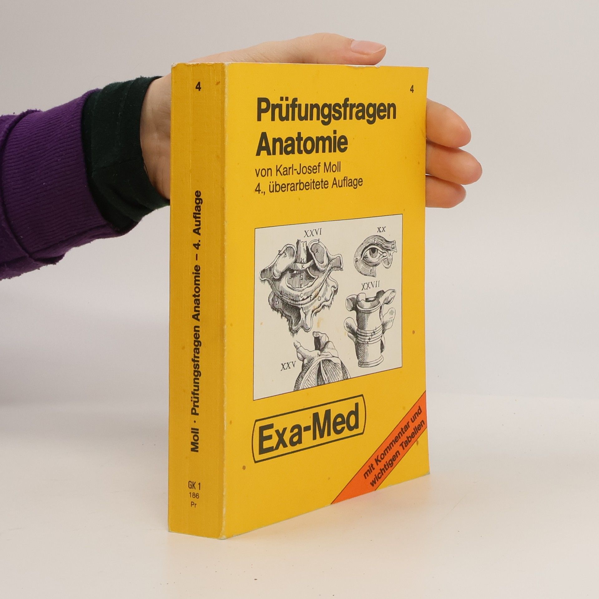 Karl-Josef Moll Exa-Med: Prüfungsfragen Anatomie - 4., überarbeitete Auflage
