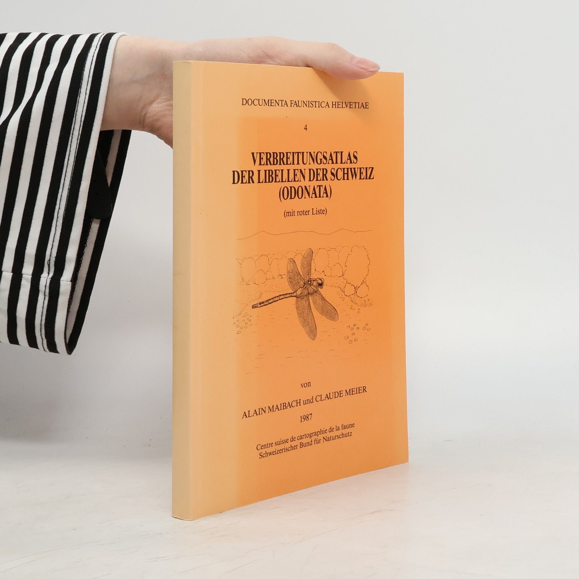 Claude Meyer Verbreitungsatlas der Libellen der Schweiz