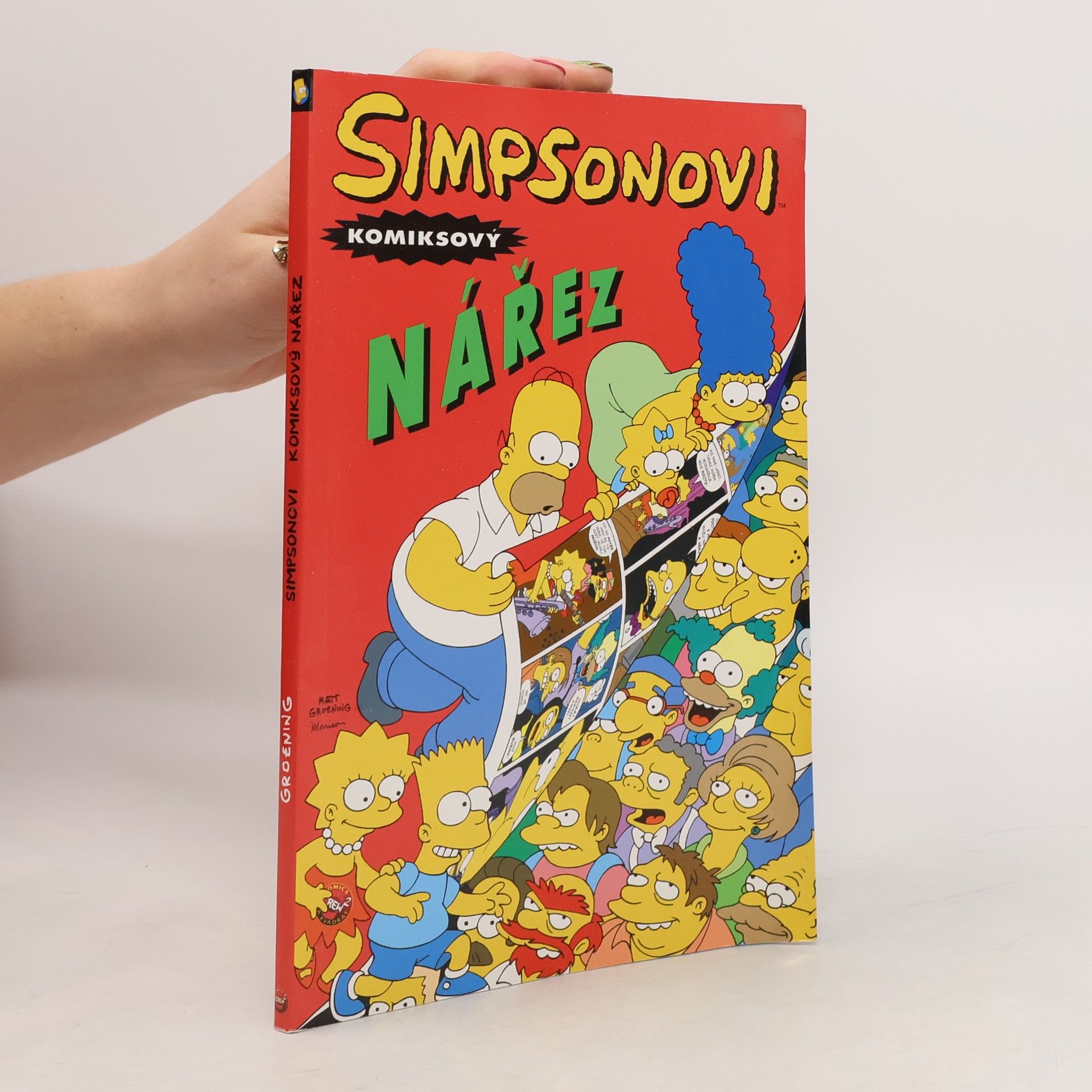 Matt Groening Simpsonovi. Komiksový nářez