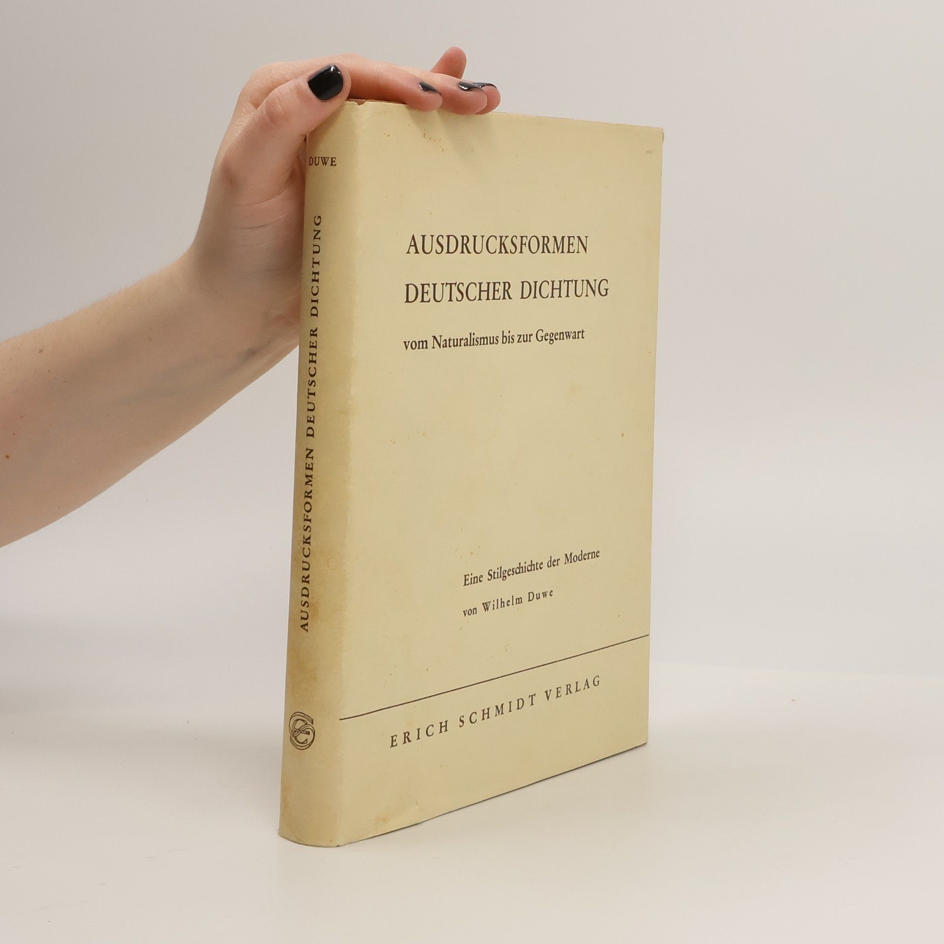 Various authors Ausdrucksformen deutscher Dichtung