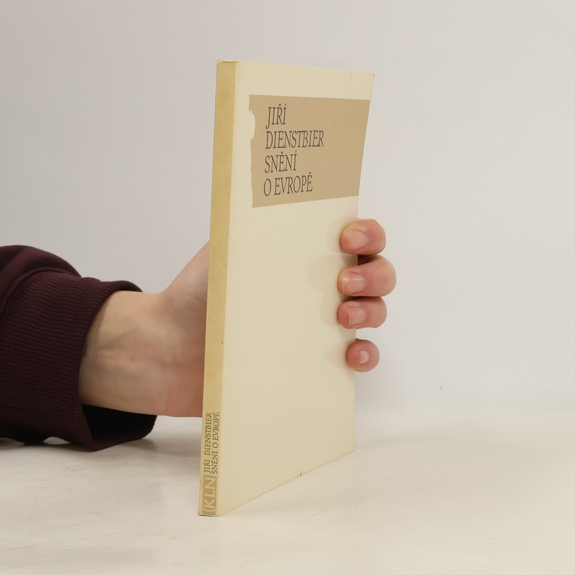 Jiří Dienstbier Snění o Evropě