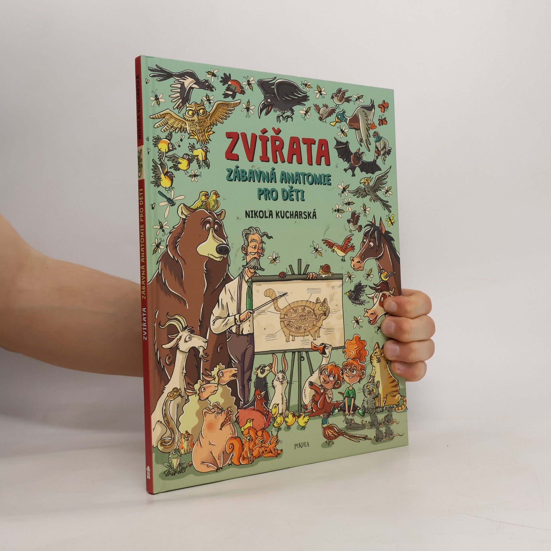 Zvířata: Zábavná anatomie pro děti