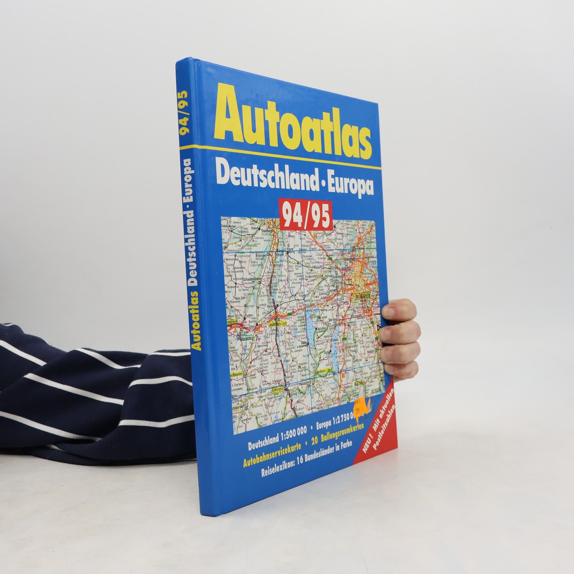 Kolektiv autorů Autoatlas Deutschland. Europa 94/95