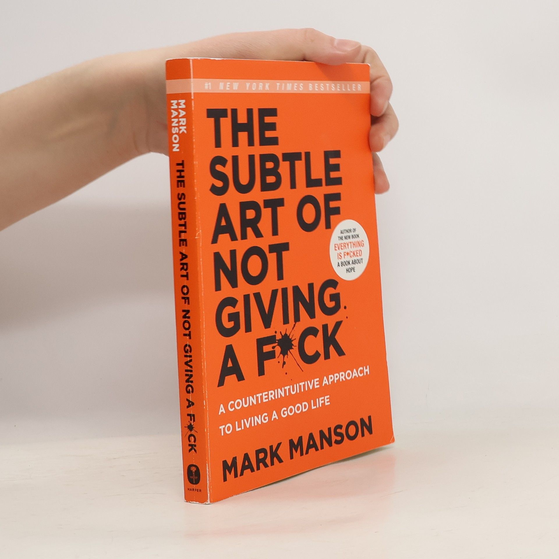 Mark Manson The Subtle Art of Not Giving a Fuck
