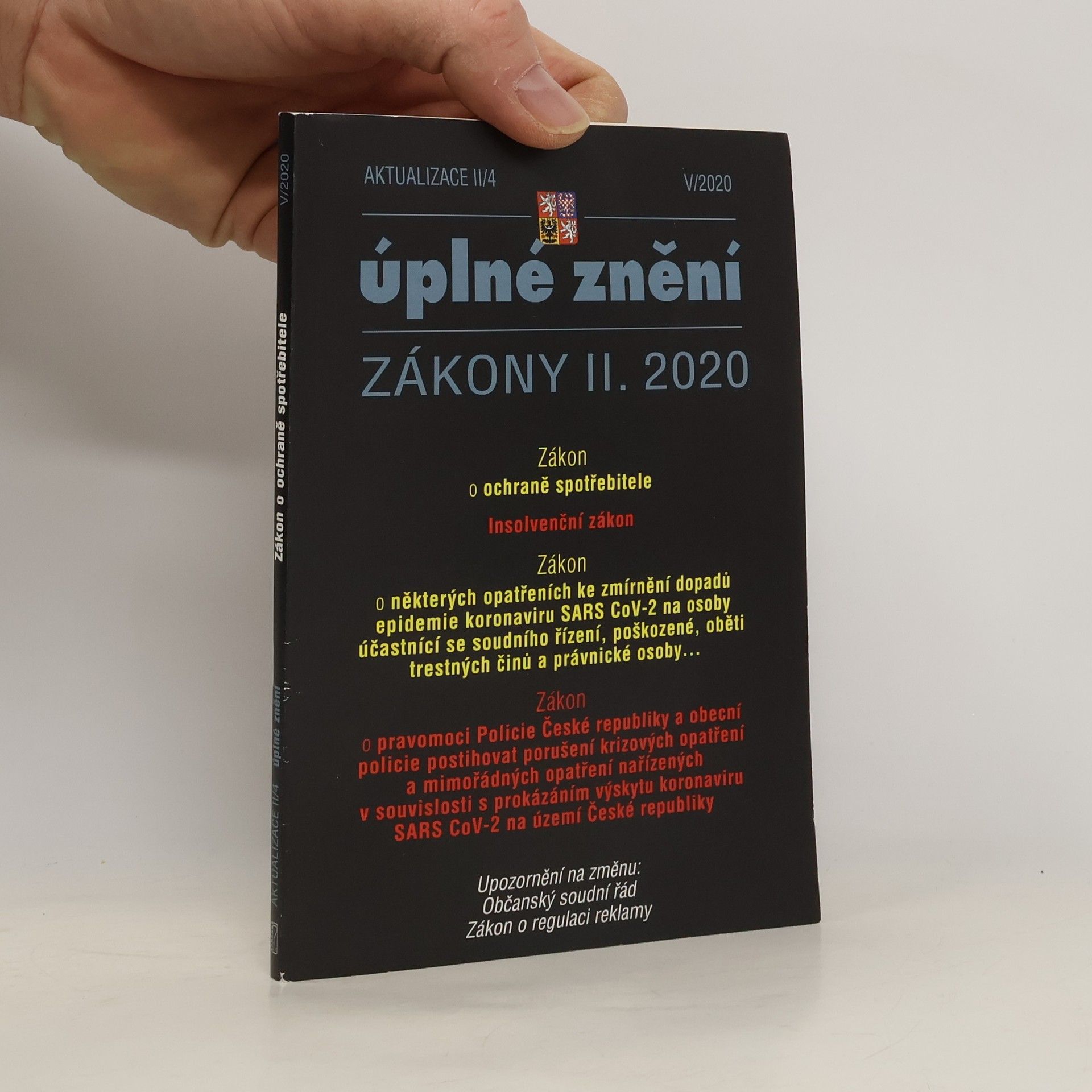 Autorenkollektiv Úplné znění zákony II. 2020 Zákon o ochraně spotřebitele