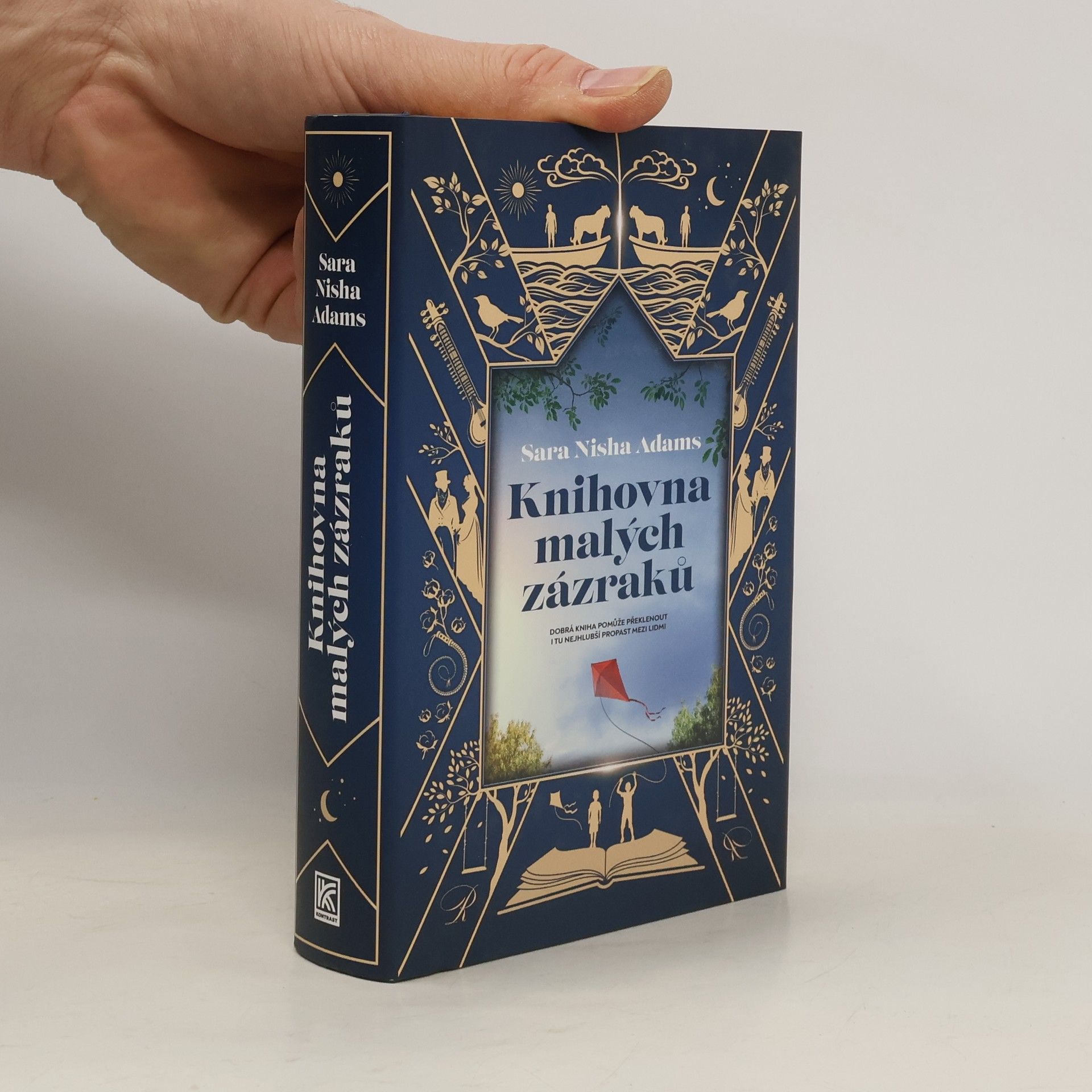 Sara Nisha Adams Knihovna malých zázraků