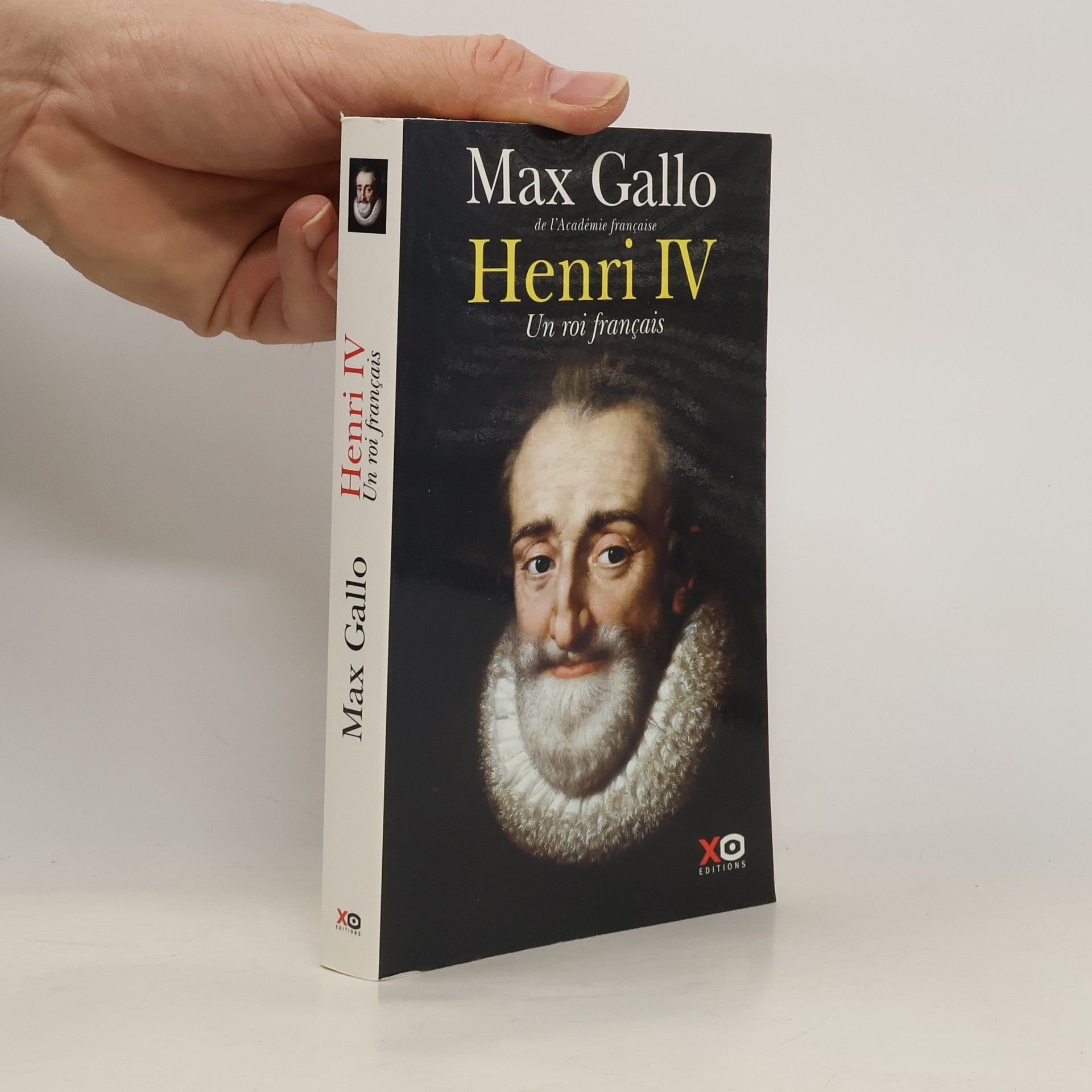 Max Gallo Henri IV, un roi français
