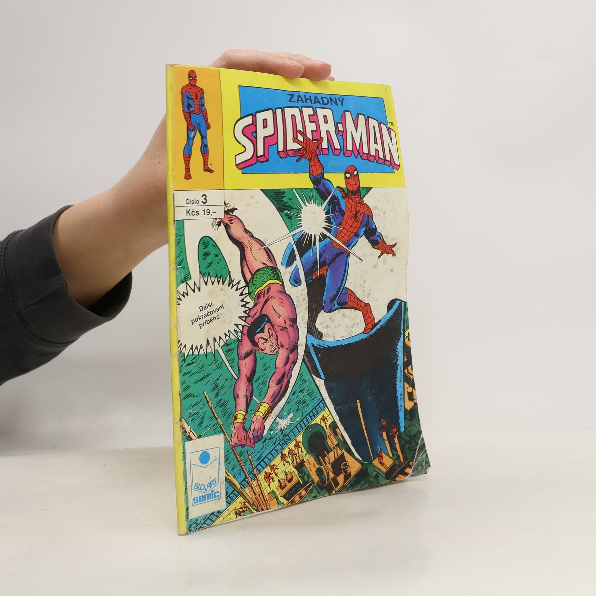 Záhadný Spider-man. Číslo 3