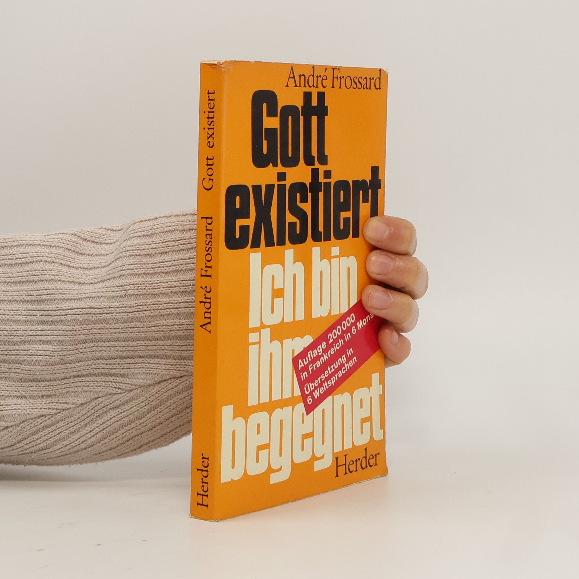 André Frossard Gott existiert