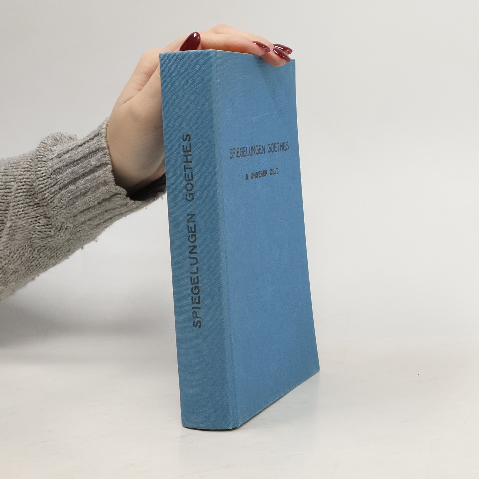 Hans Mayer Spiegelungen Goethes