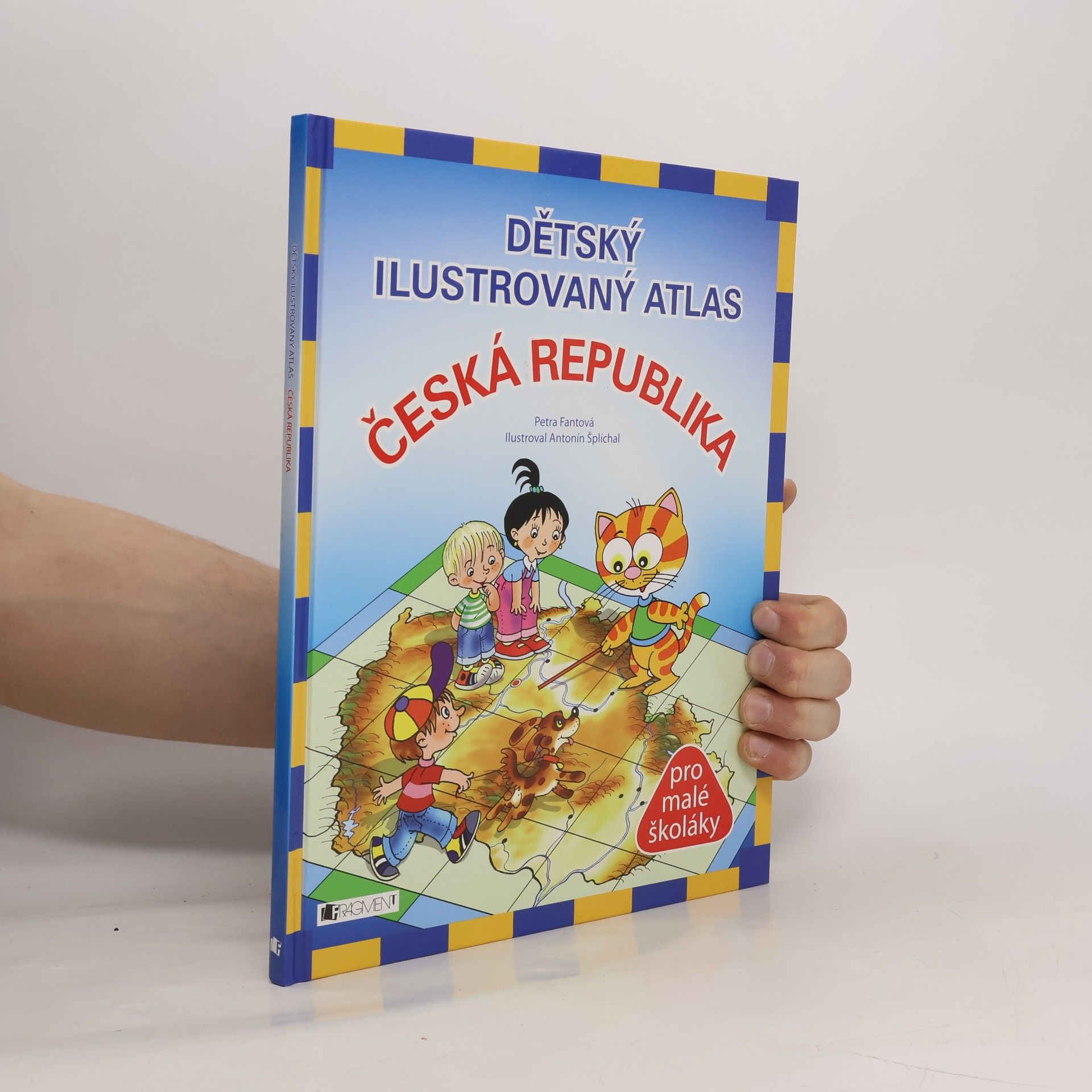 Antonín Šplíchal Dětský ilustrovaný atlas Česká republika