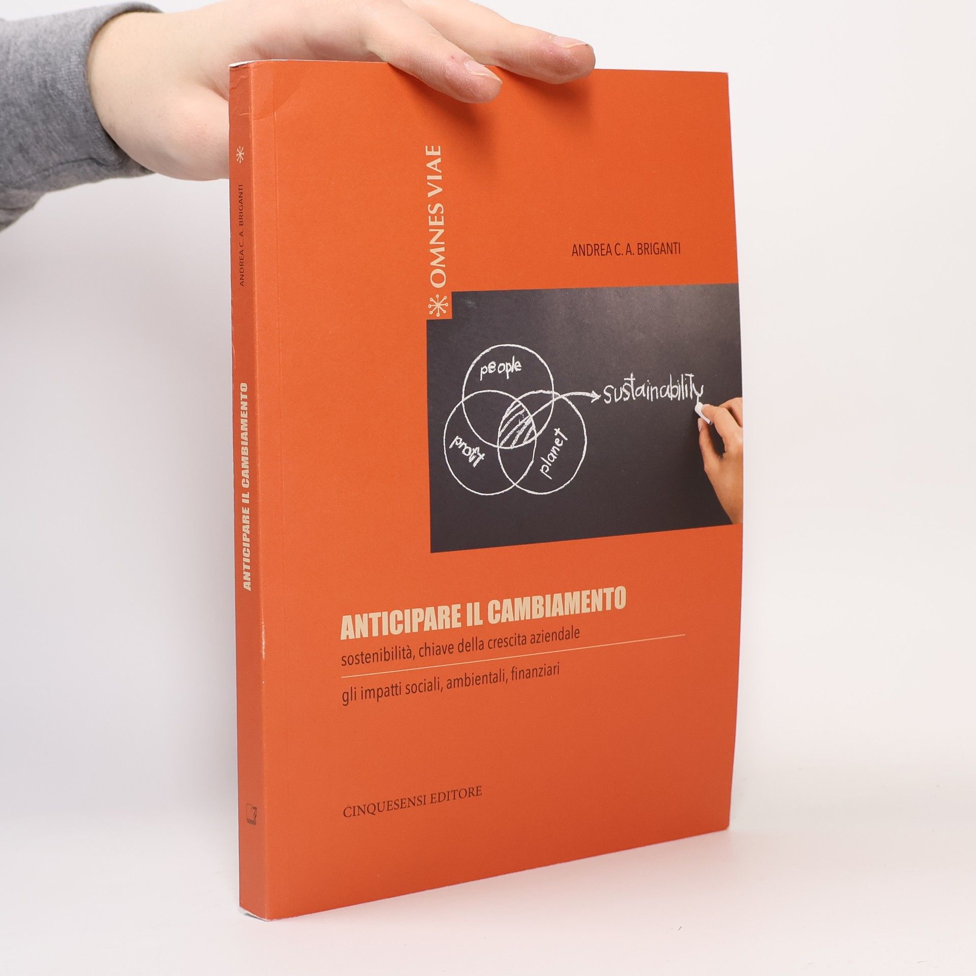 Andrea C. A. Briganti Omnes Viae: Anticipare il cambiamento. Sostenibilità, chiave della crescita aziendale. Gli impatti sociali, ambientali, finanziari
