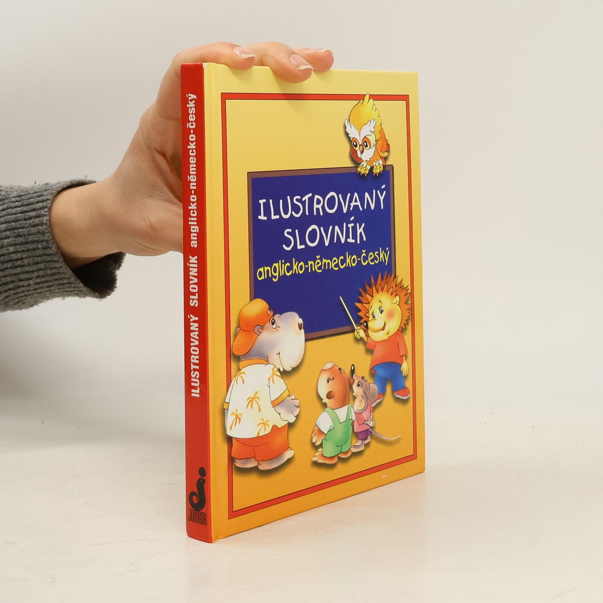 Alena Amchová Ilustrovaný slovník anglicko-německo-český